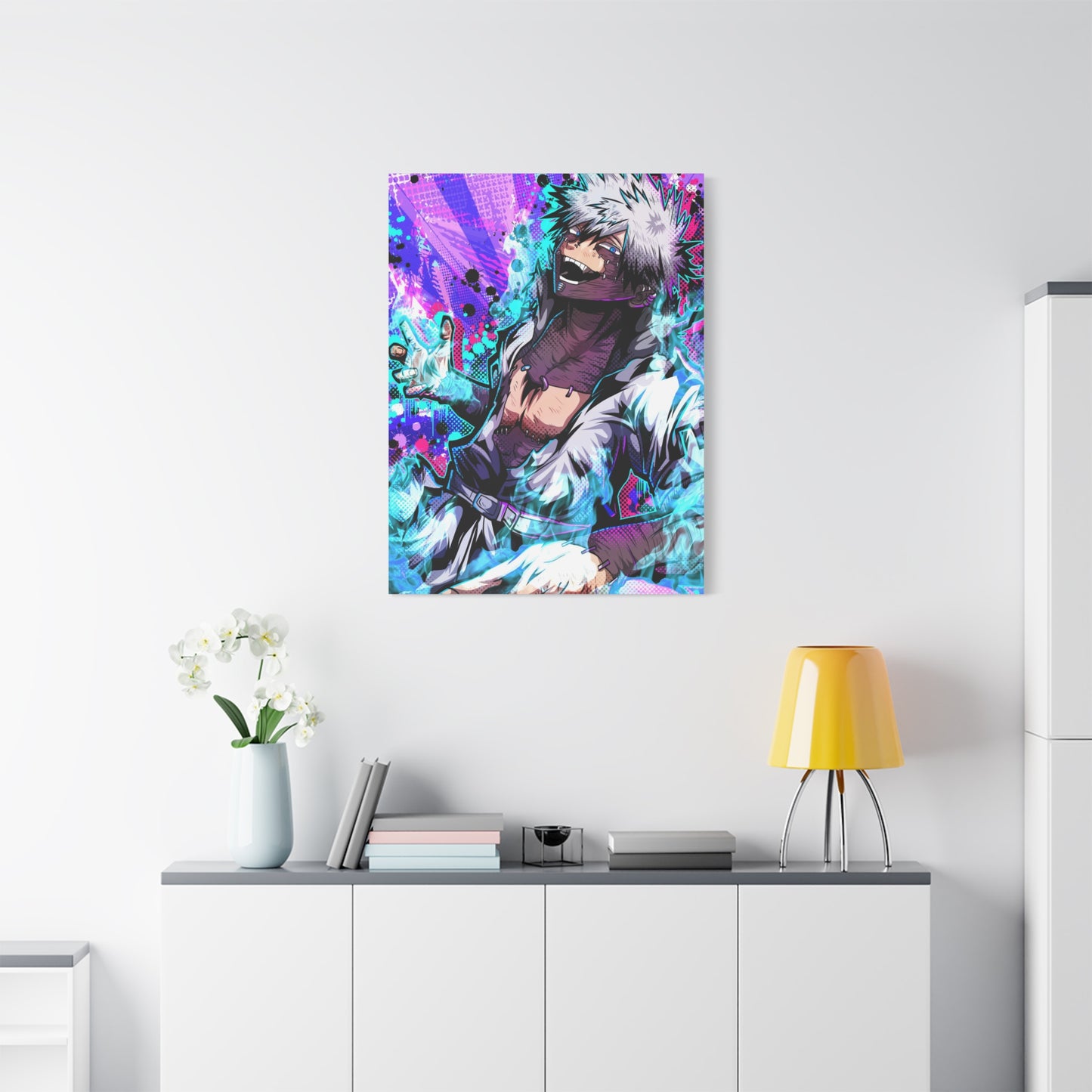 Keeper of the blue flame canvas