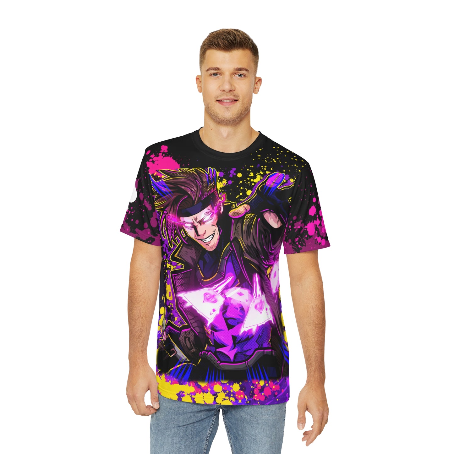 Card master all over print shirt