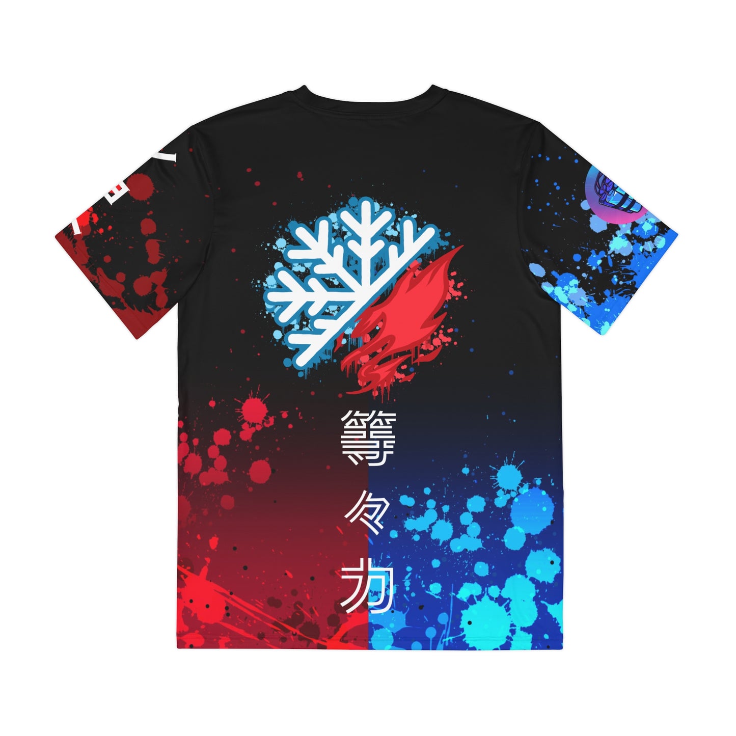 Icy Heat all over print shirt