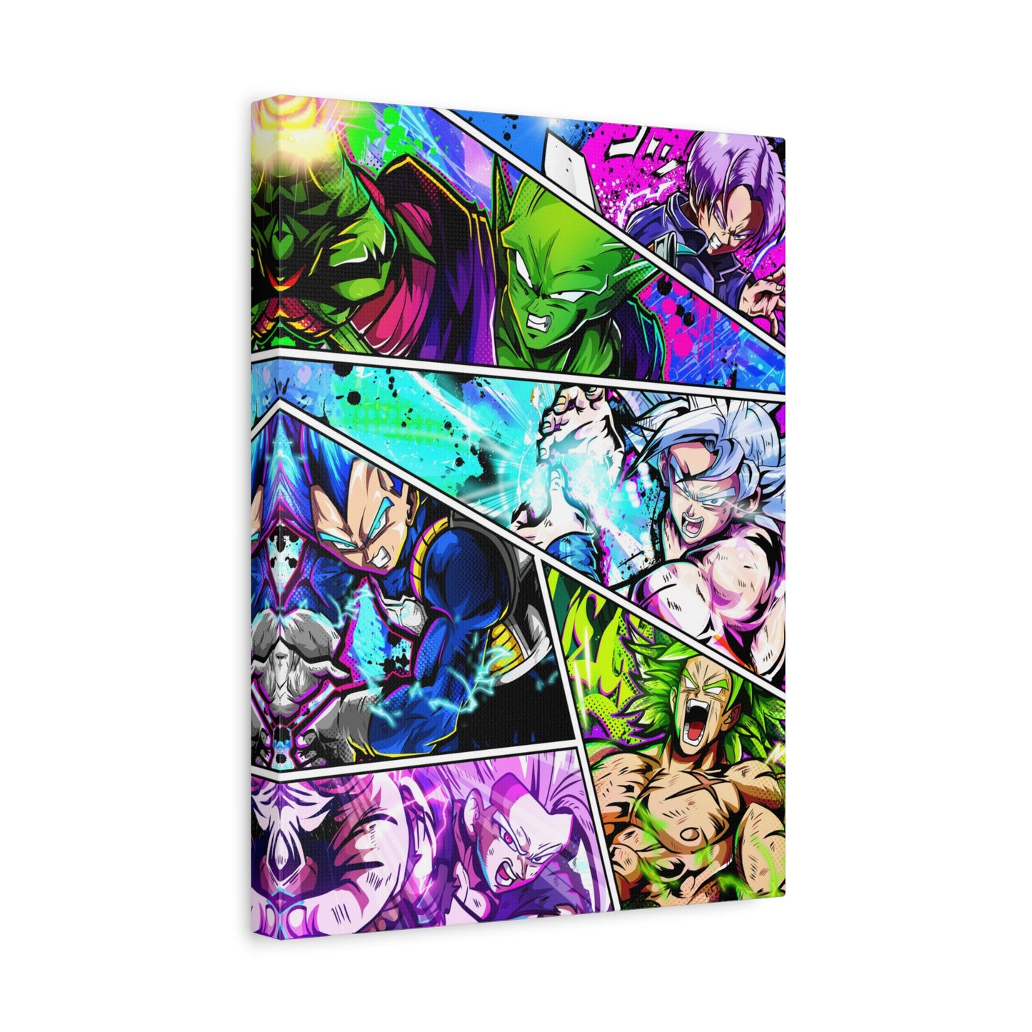 Gods colide canvas