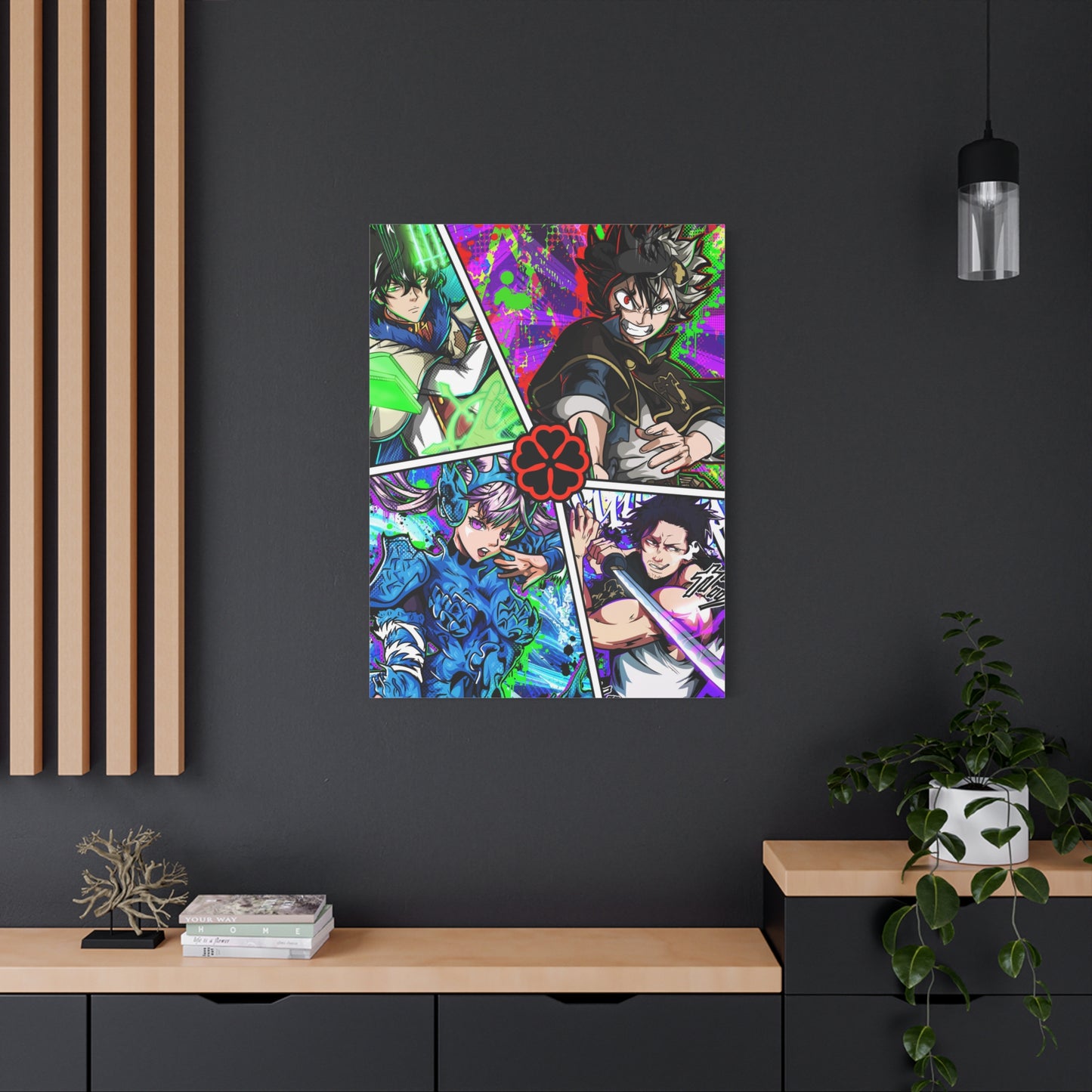 Wizard Collage canvas