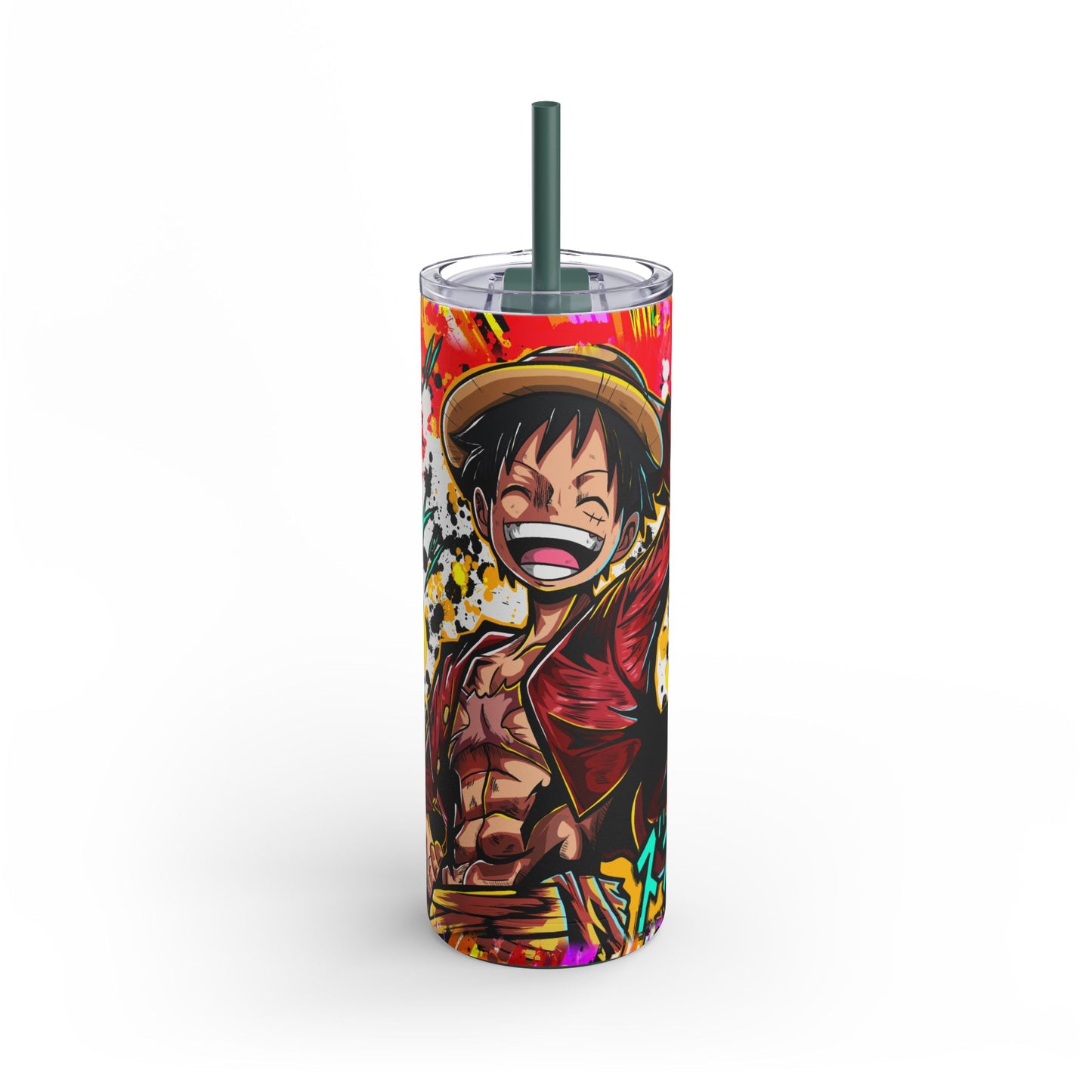 Straw hat hero tumbler