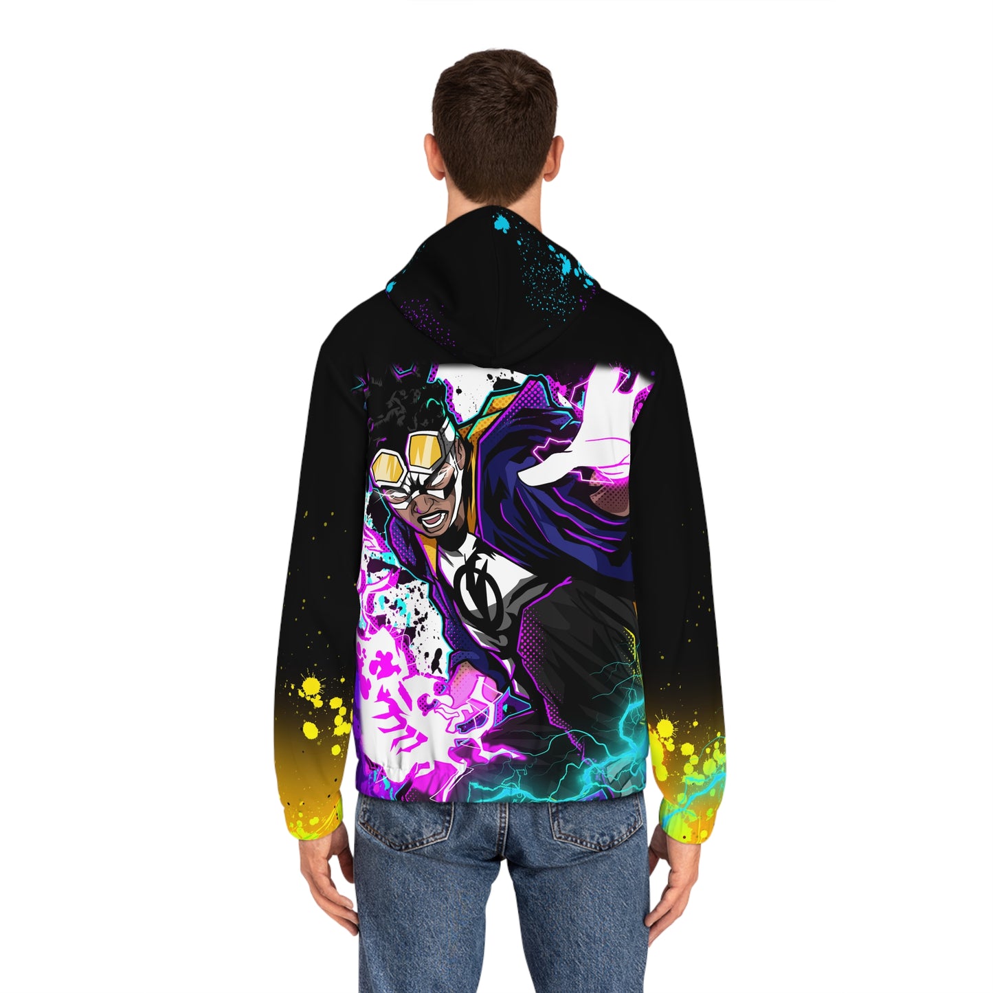 Sparky all over print hoodie
