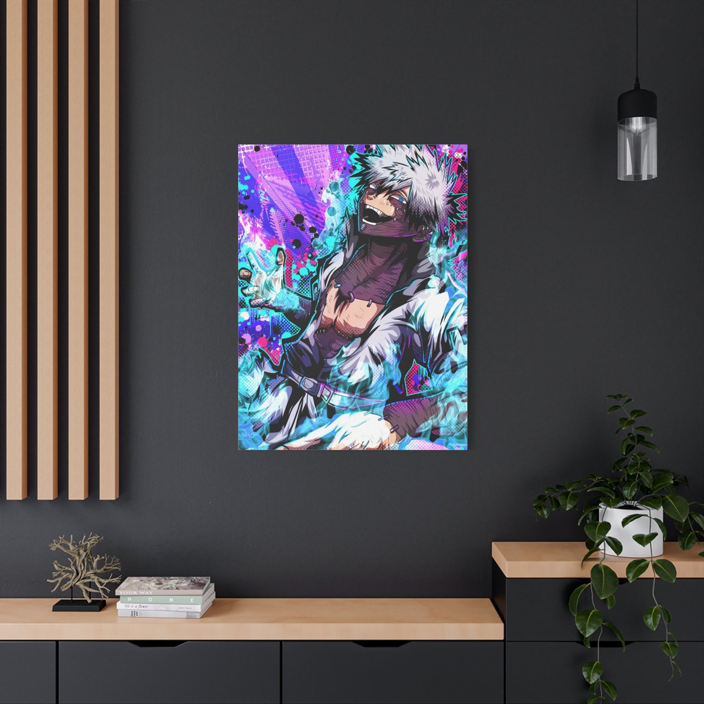 Keeper of the blue flame canvas