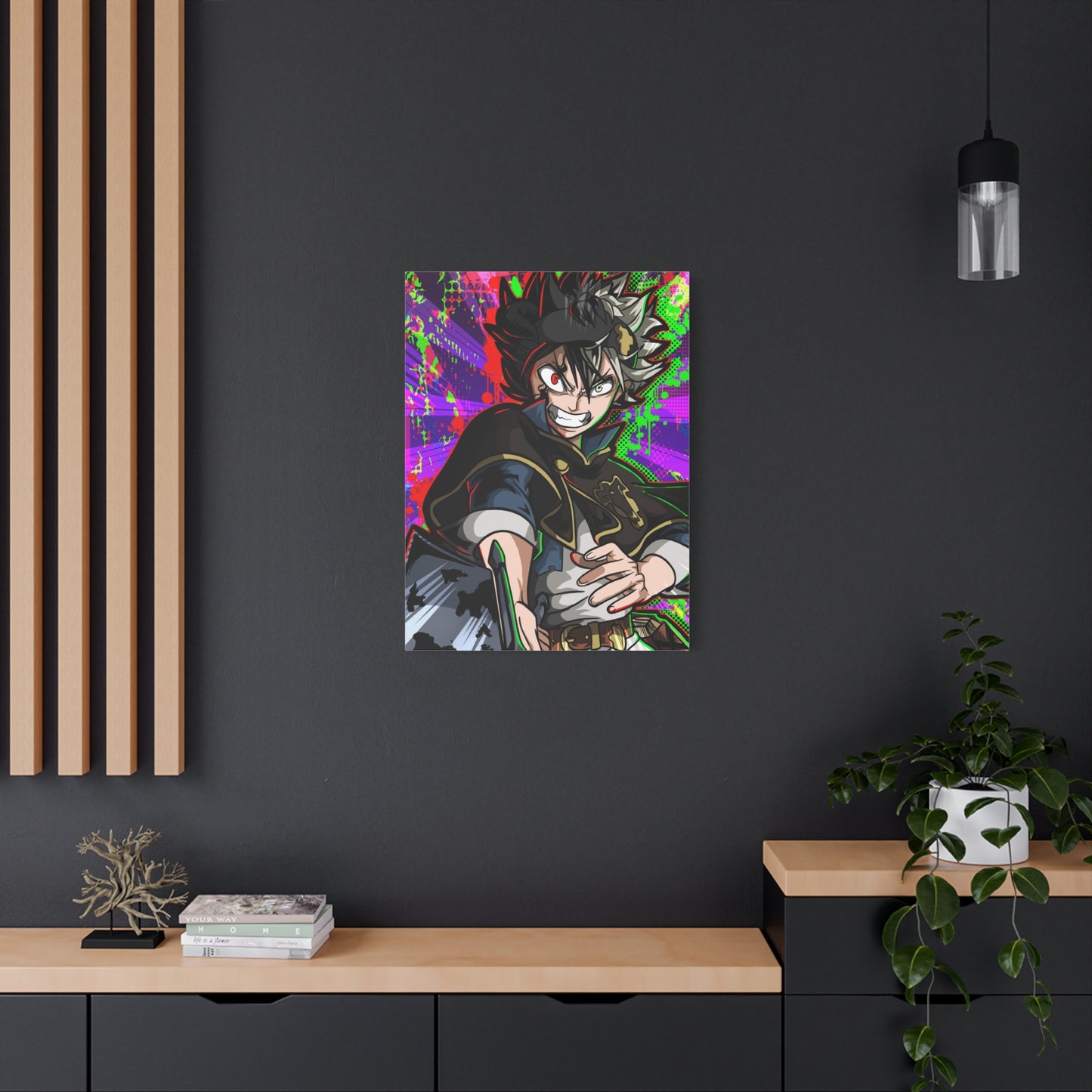Demon wizard canvas