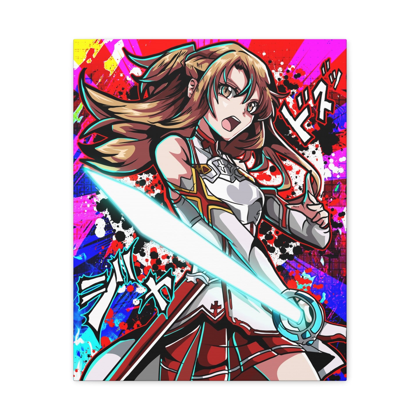 The sword goddess canvas
