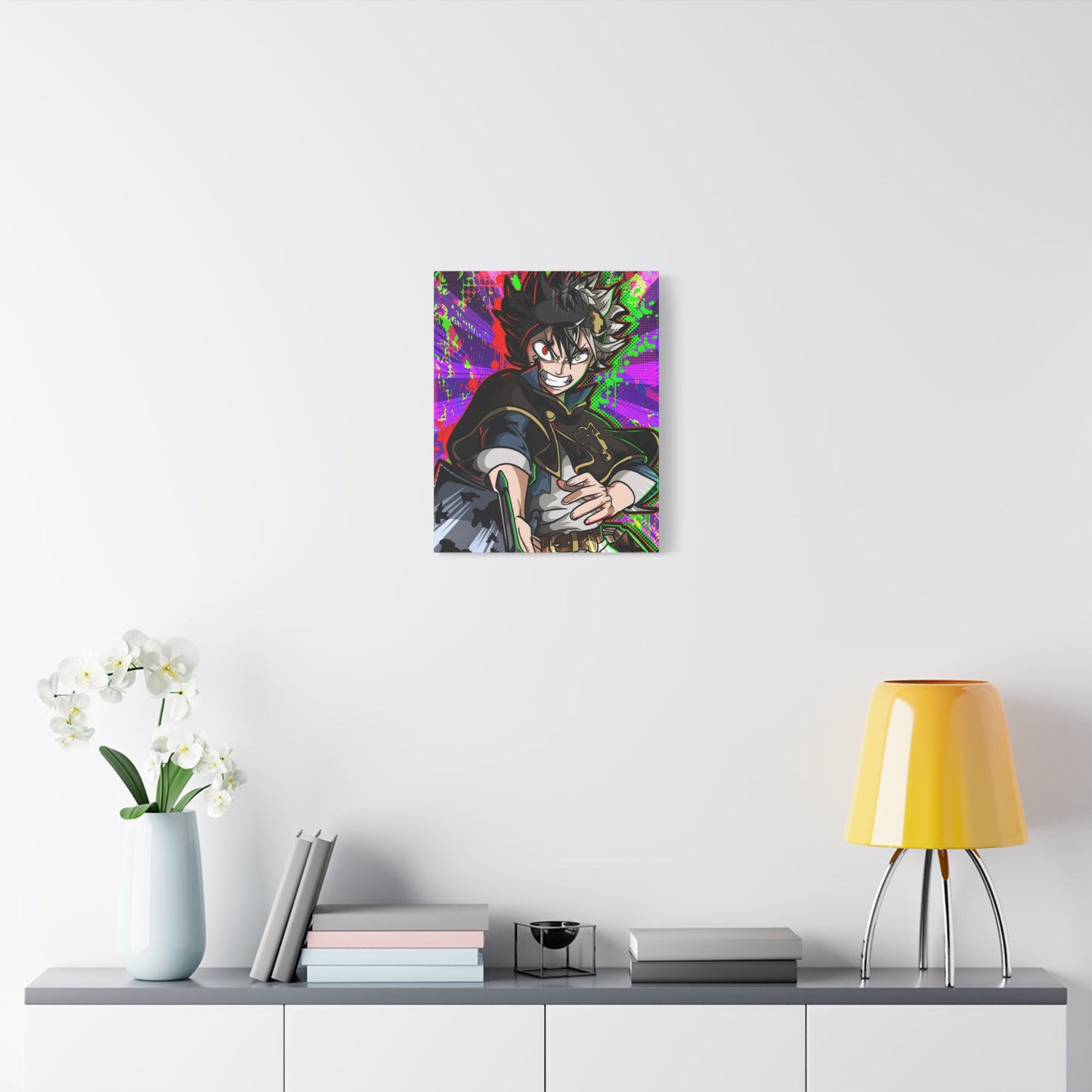Demon wizard canvas
