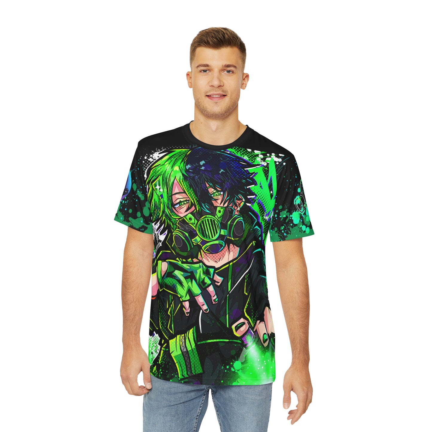 Survival of the fittest all over print shirt
