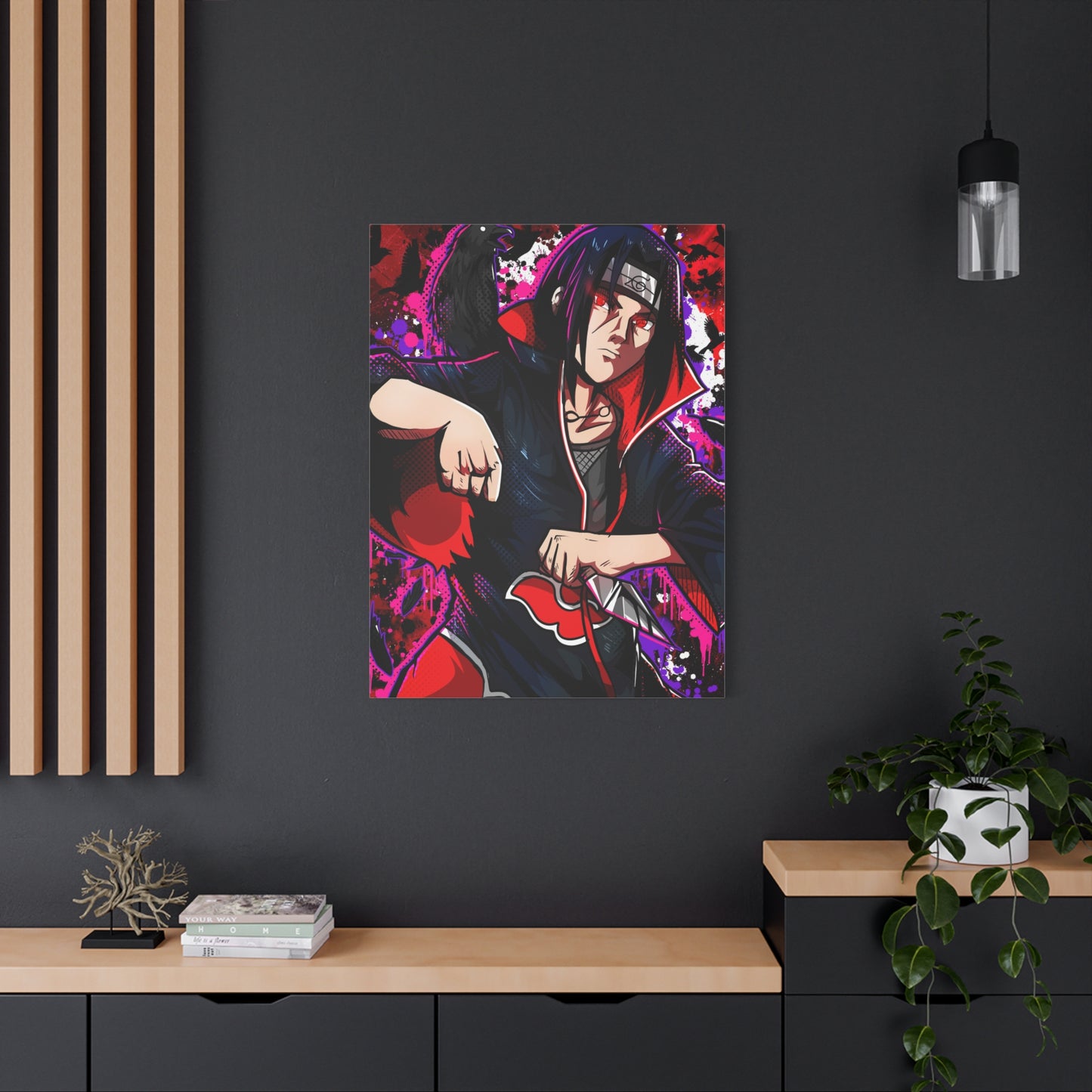 Crow assassin canvas