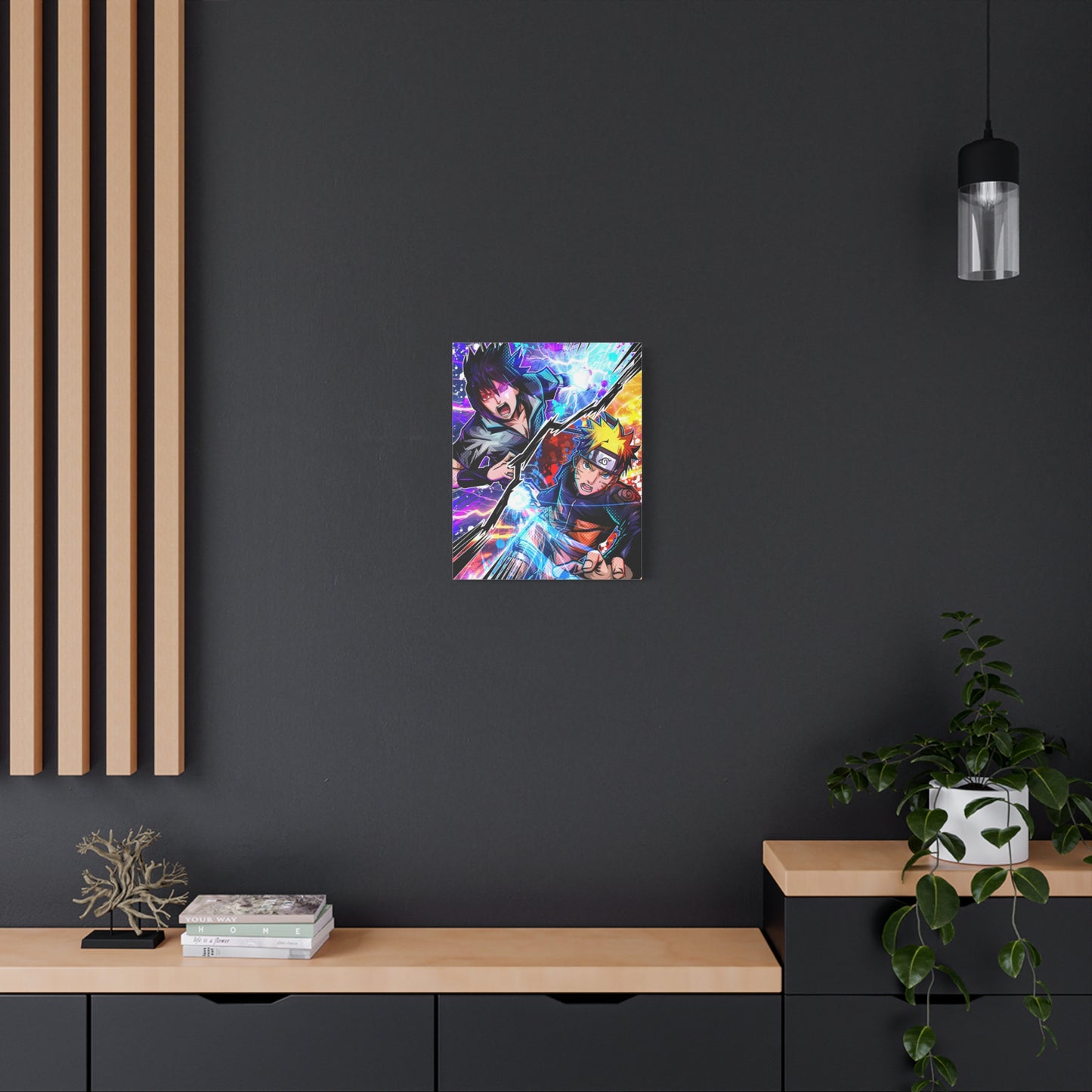 Battle between old friends canvas