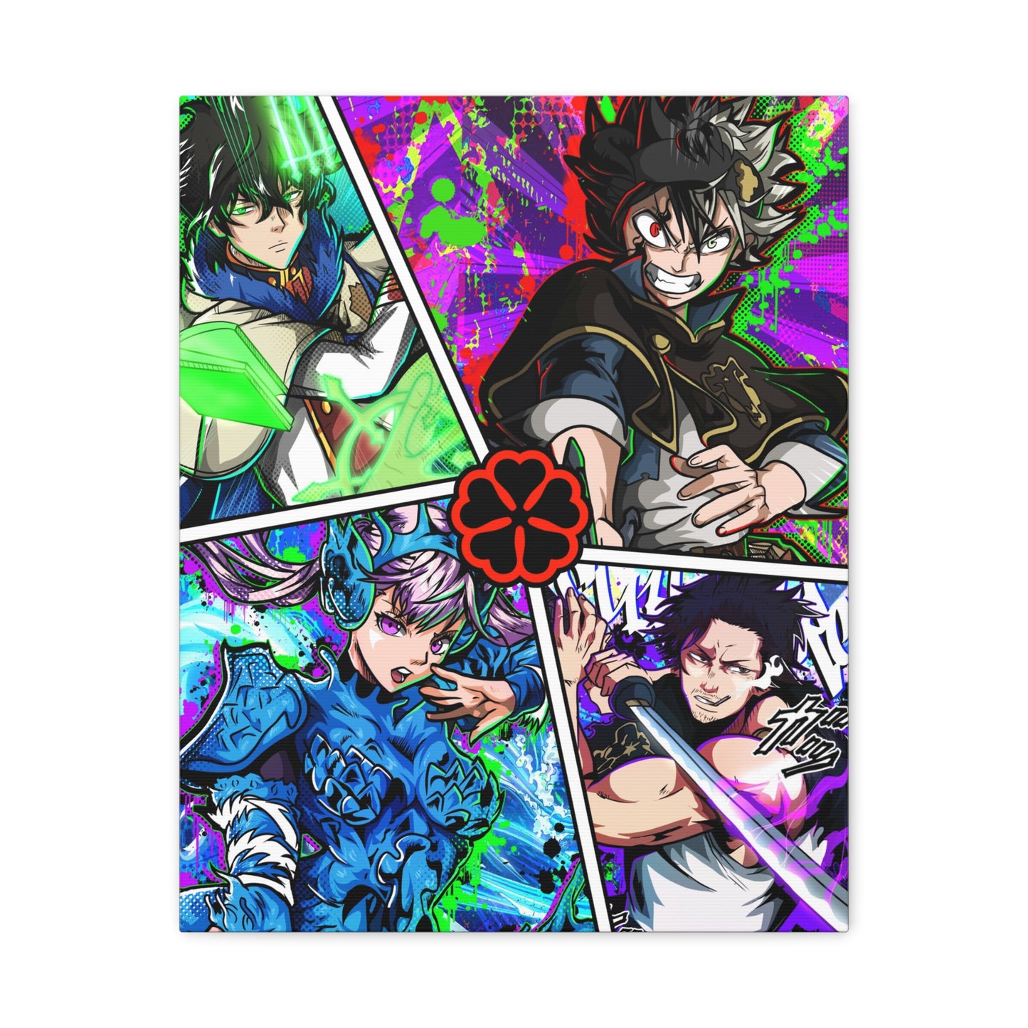 Wizard Collage canvas