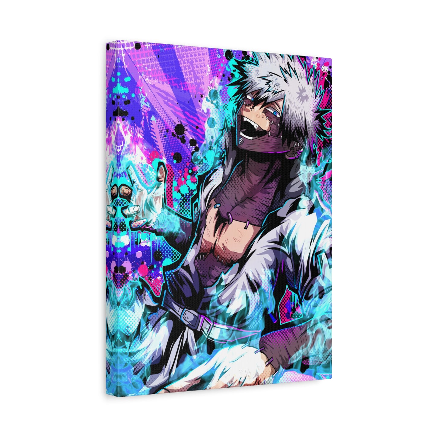 Keeper of the blue flame canvas