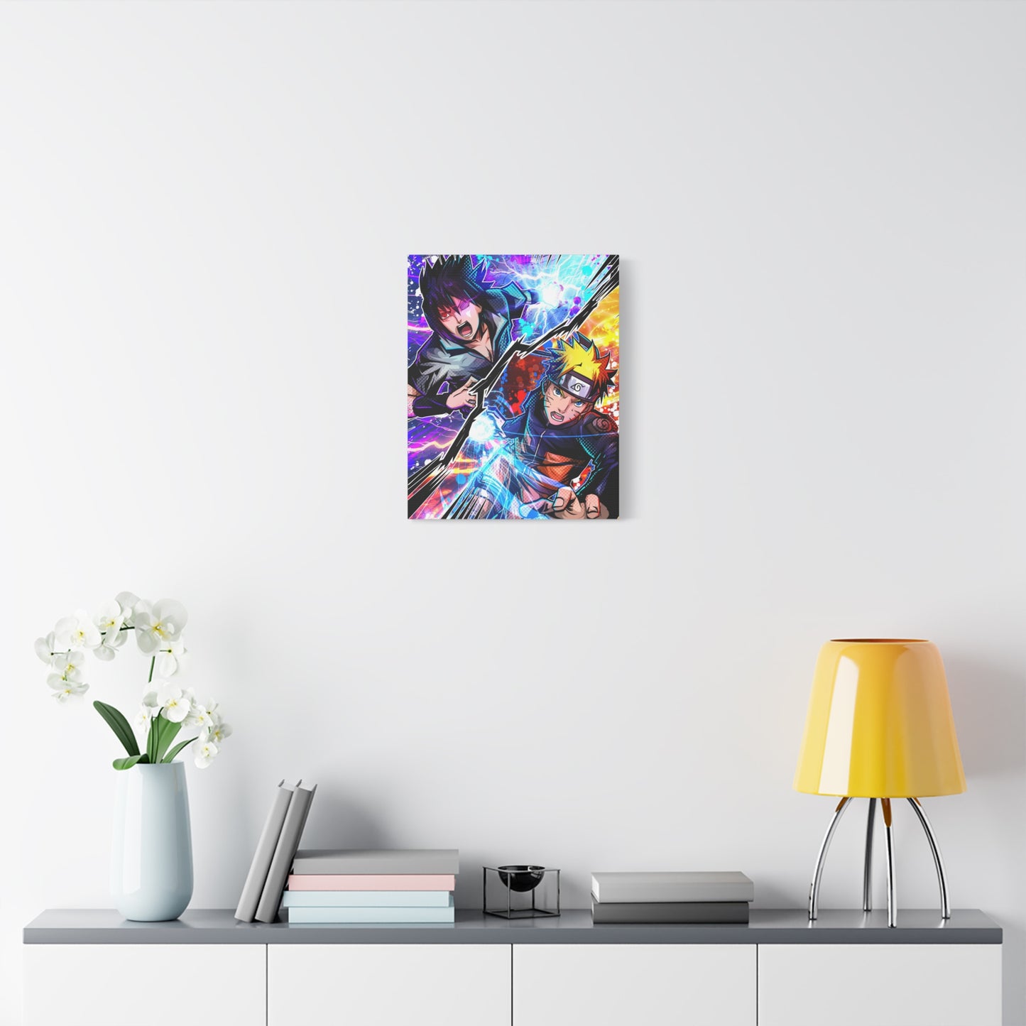 Battle between old friends canvas