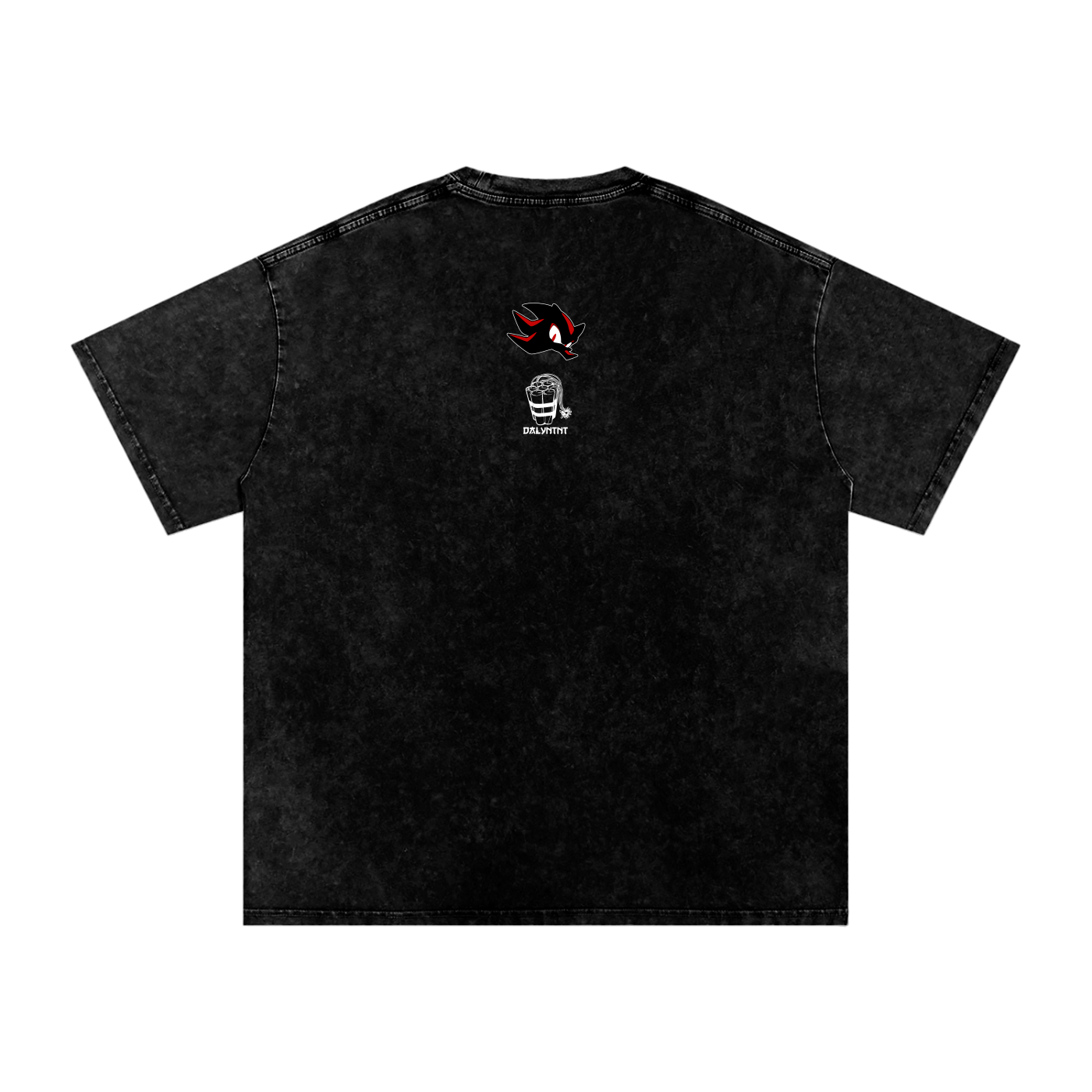 Black blur Graphic T-Shirt