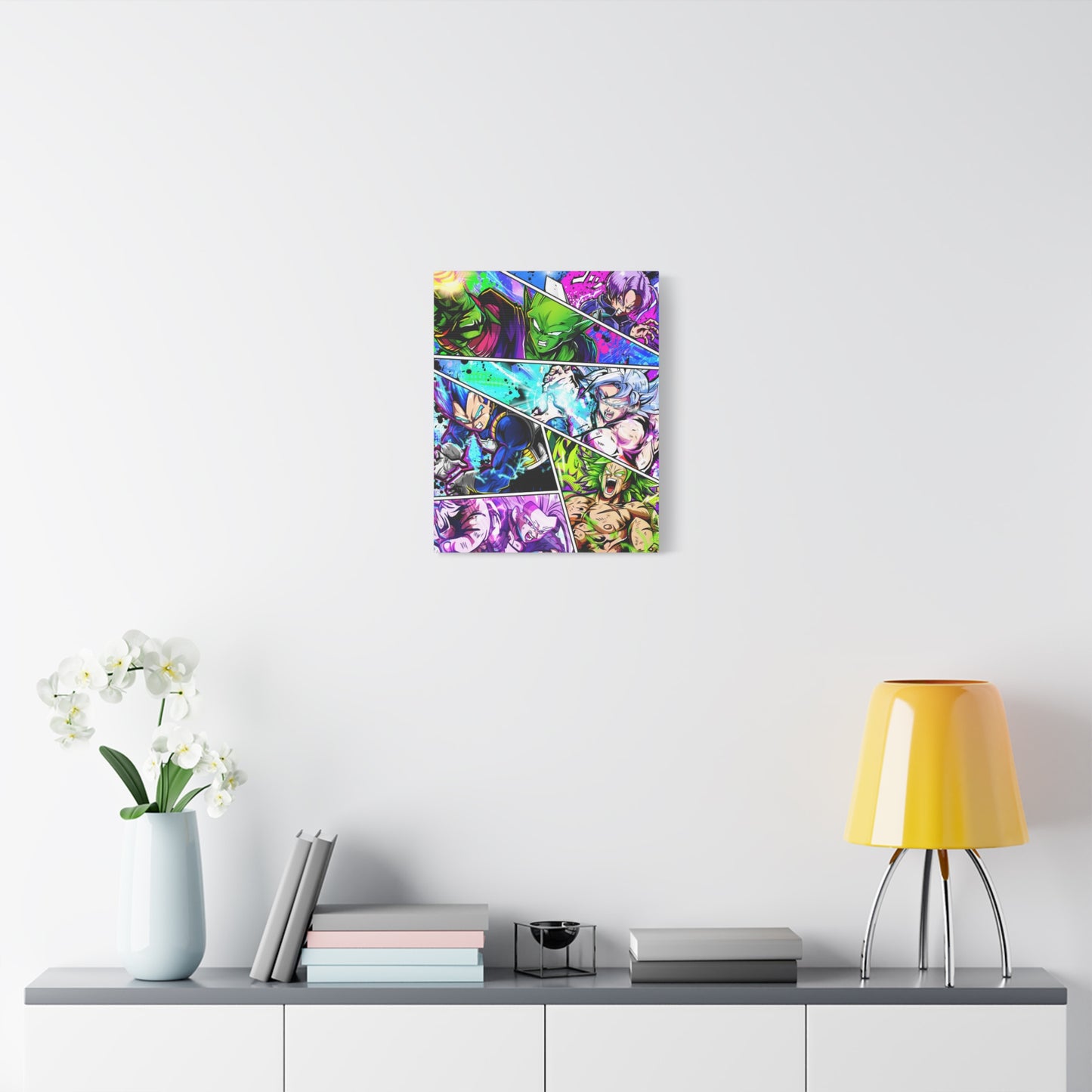 Gods colide canvas