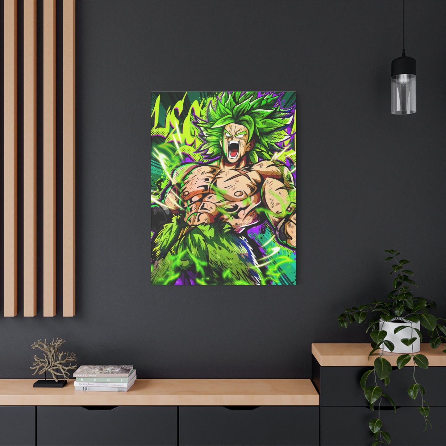 Legendary warrior canvas