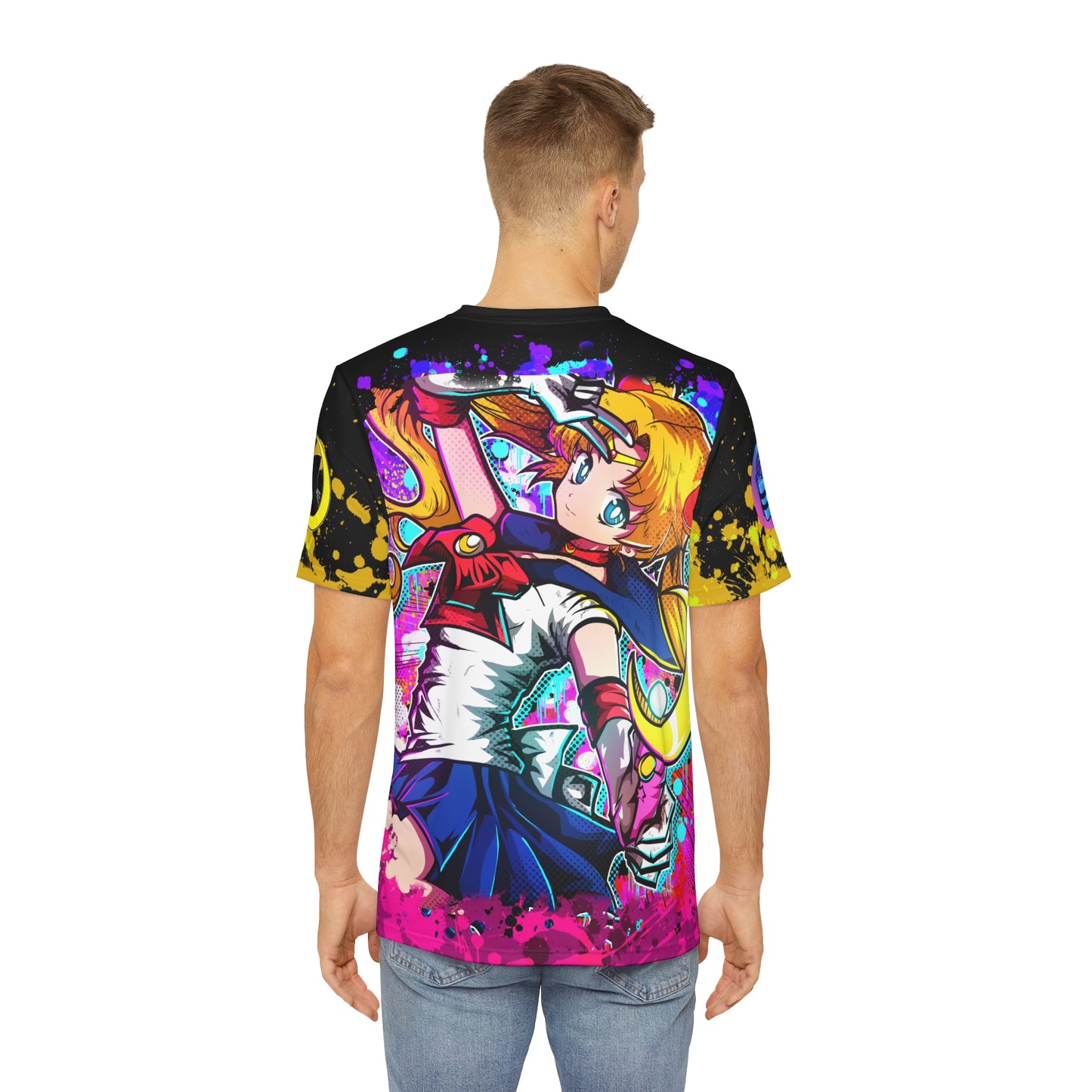 Princess of the moon all over print shirt