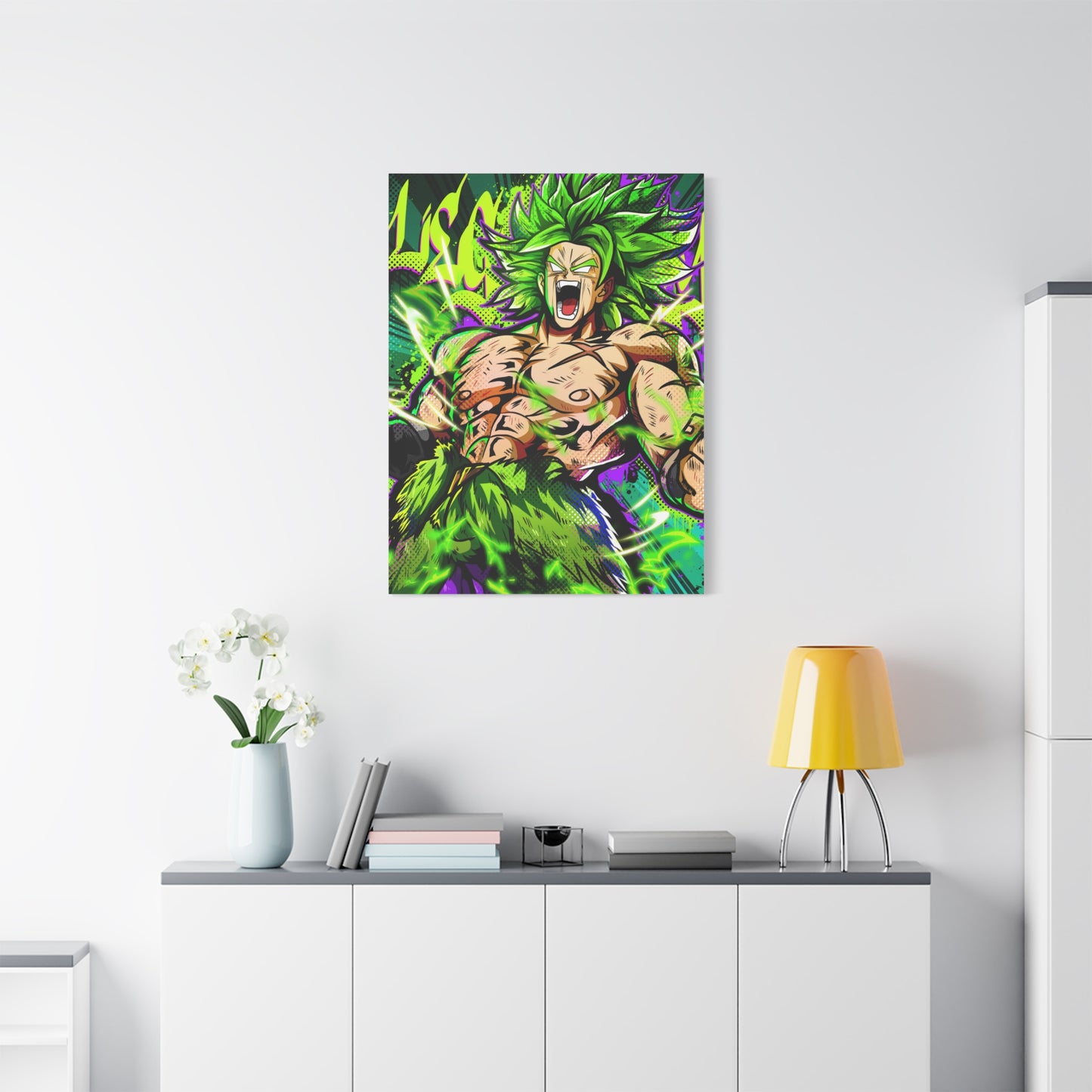 Legendary warrior canvas