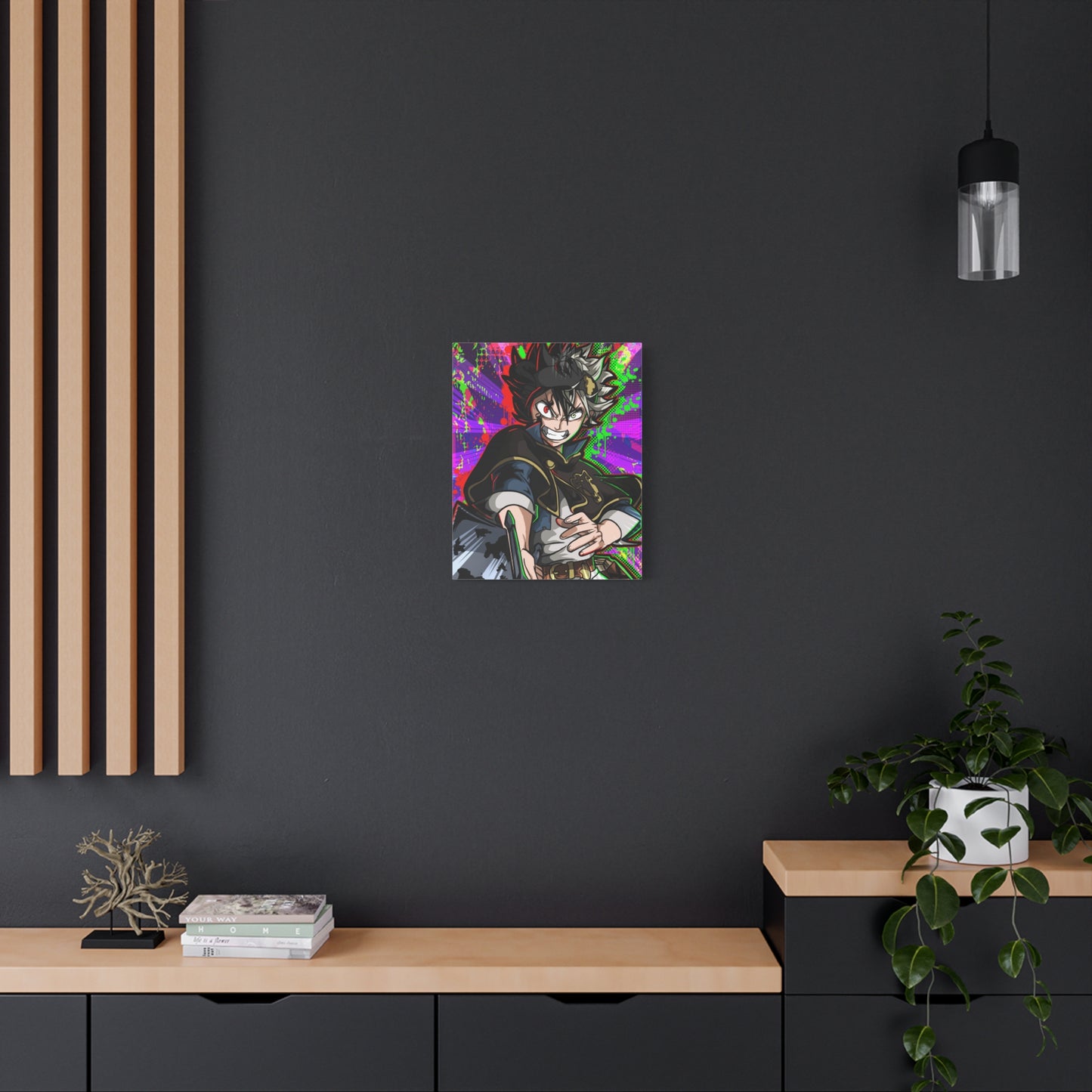 Demon wizard canvas