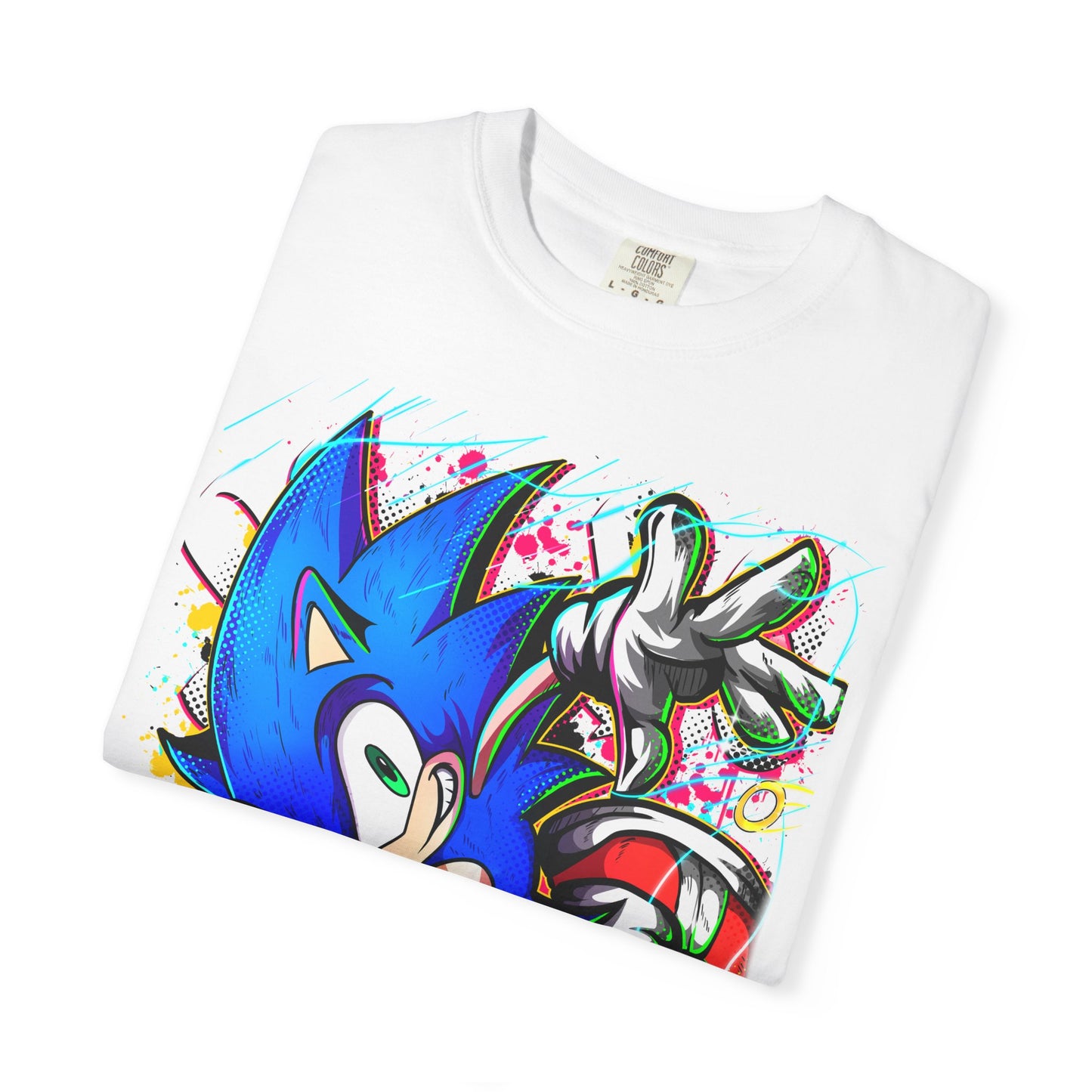 Blue Blur Graphic T-shirt