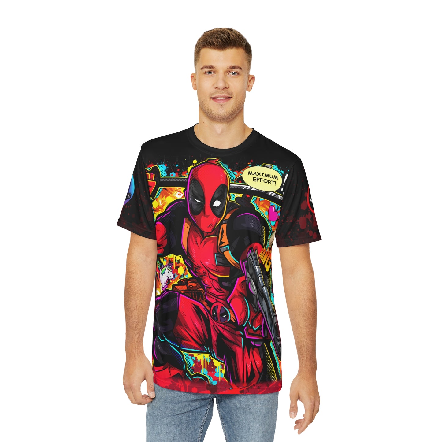 Merc all over print shirt