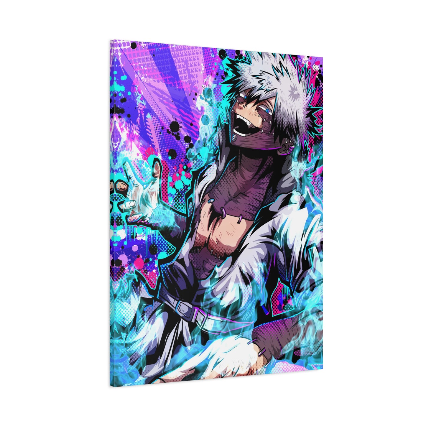 Keeper of the blue flame canvas