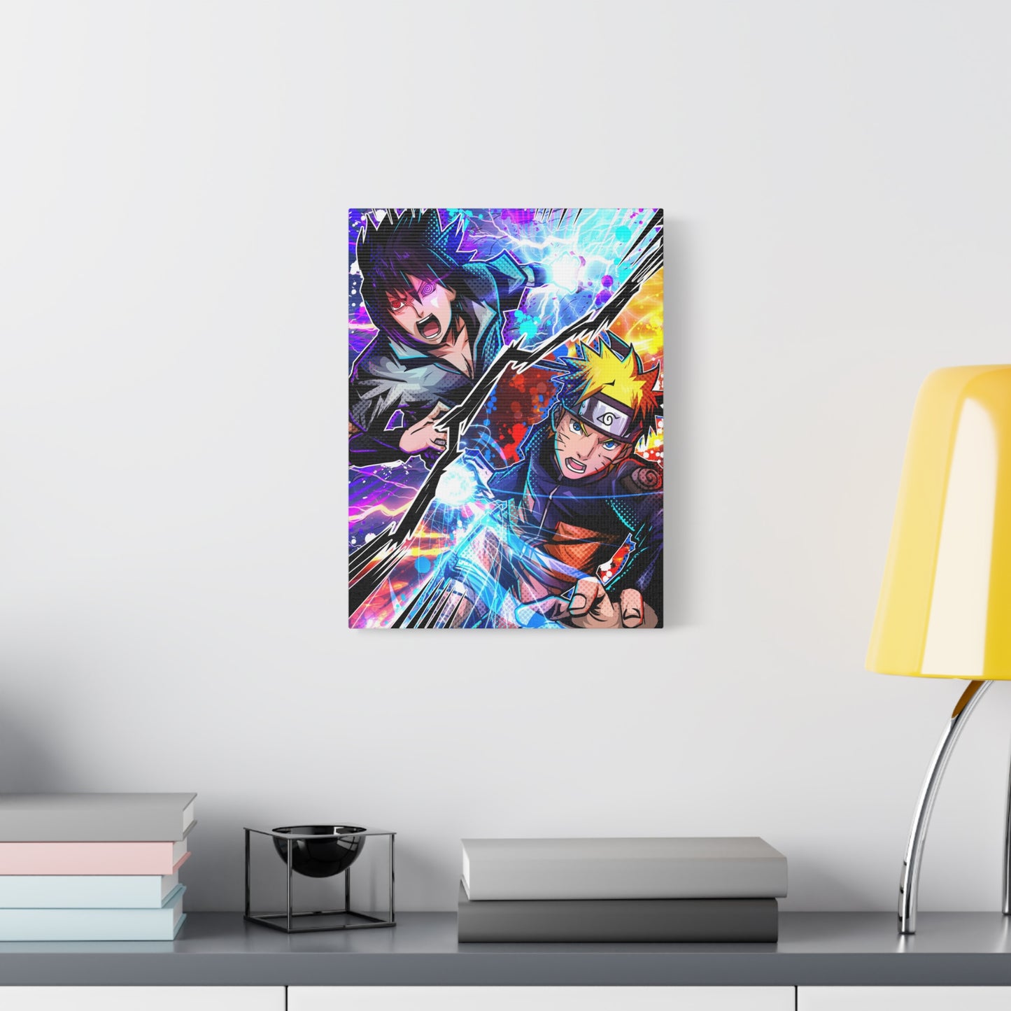 Battle between old friends canvas