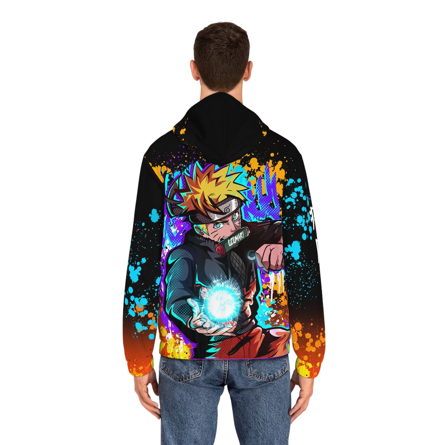 Hidden hero all over print hoodie