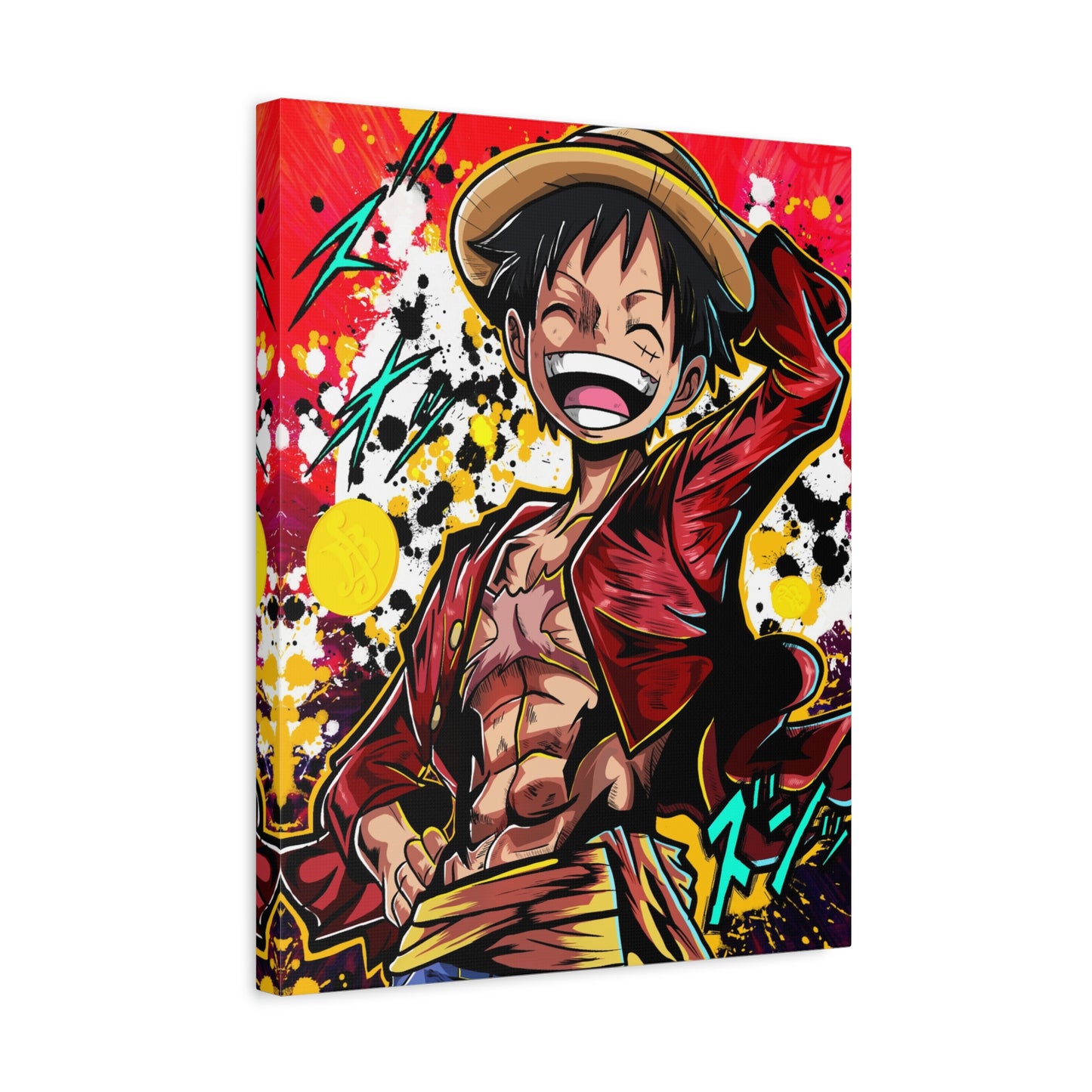 Straw hat hero canvas