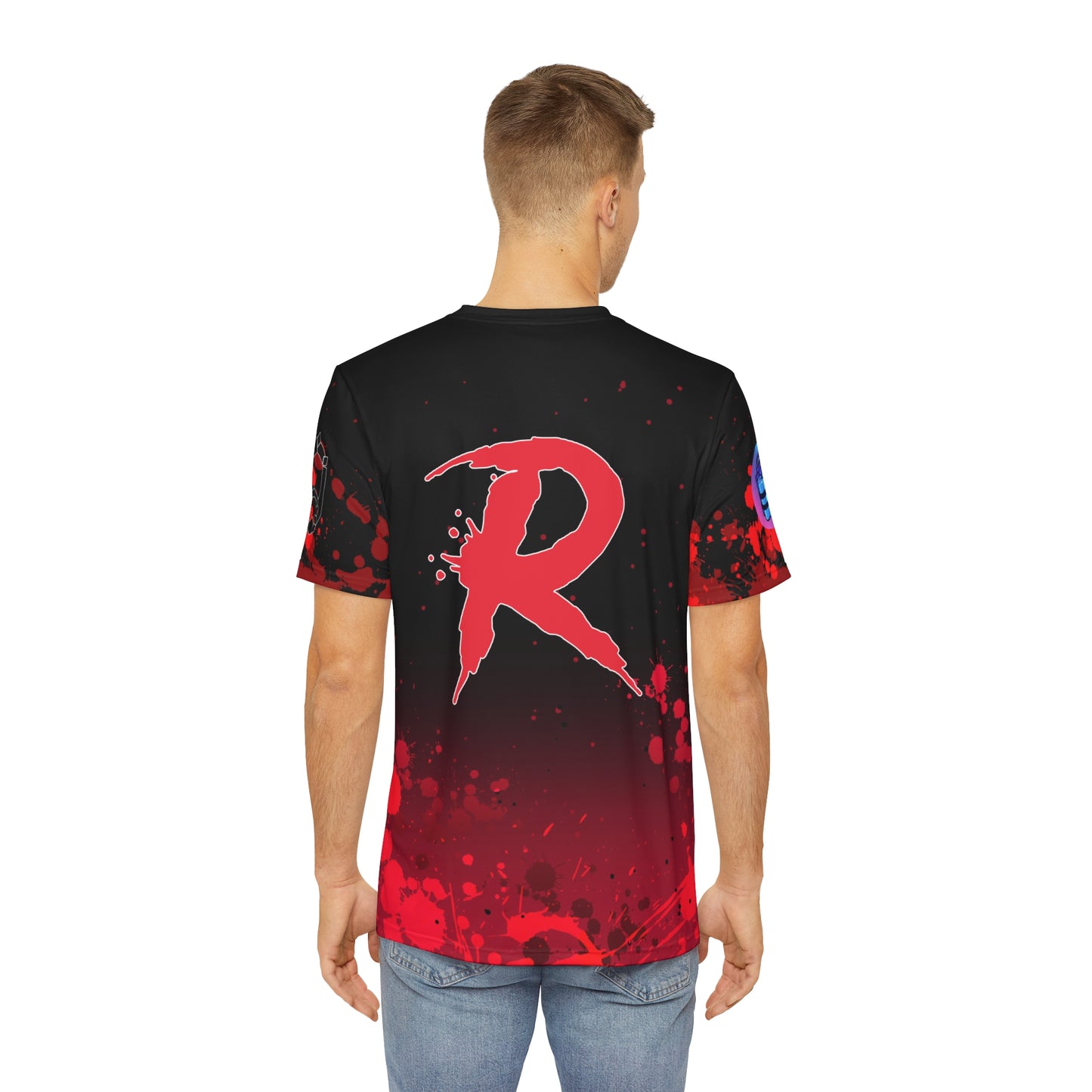 Red Fury all over print shirt