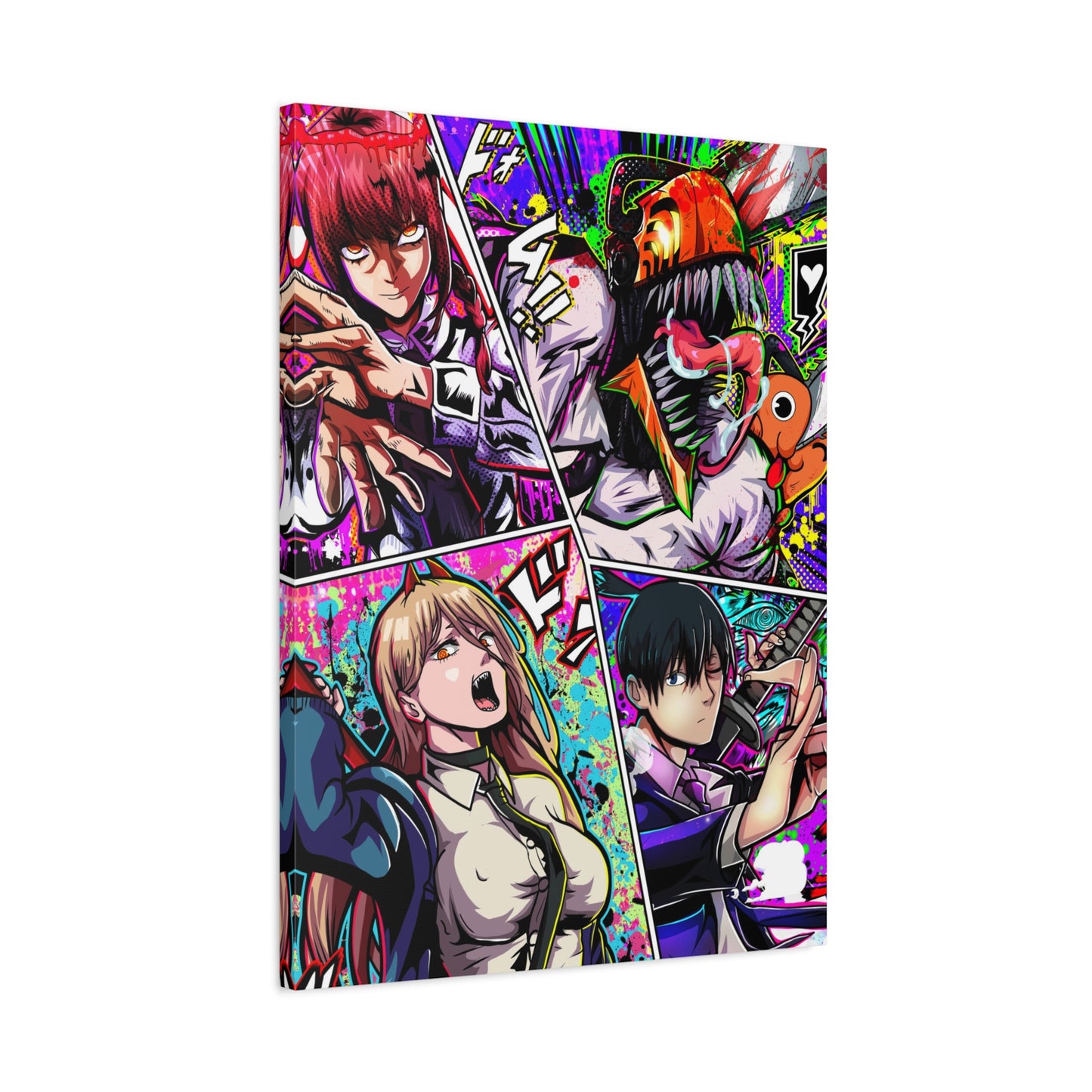 Devil Hunting troop canvas