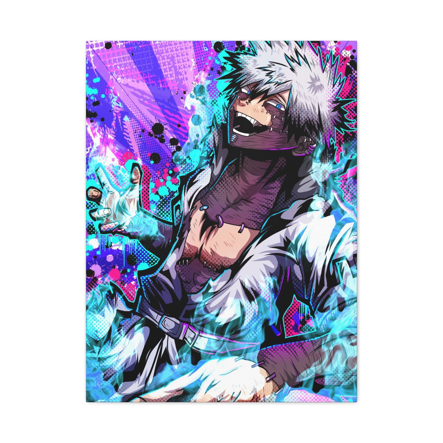 Keeper of the blue flame canvas
