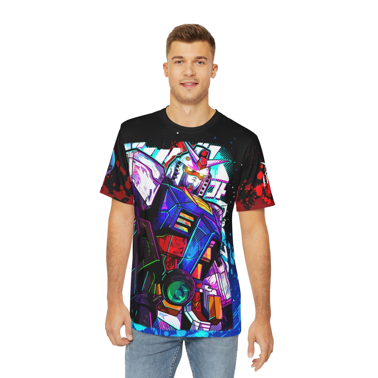 Mighty Mech all over print shirt