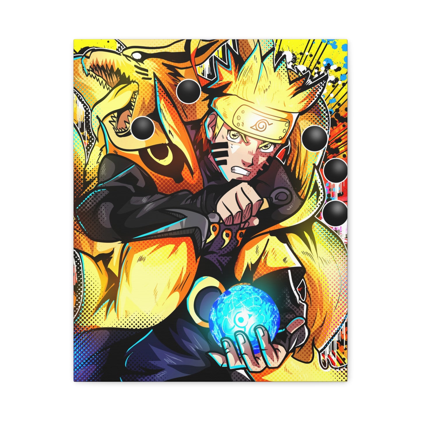 Maxed tailed beast canvas