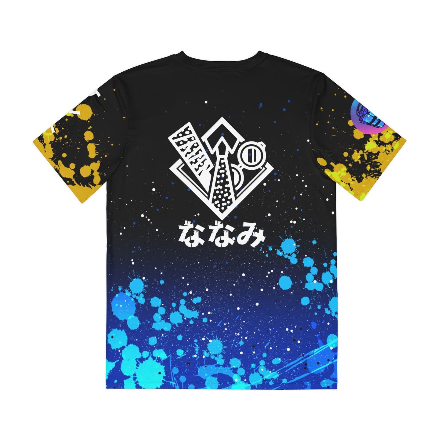 Tie hero all over print shirt