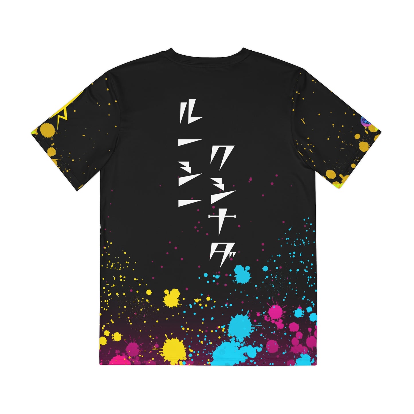 Cyber lady all over print shirt