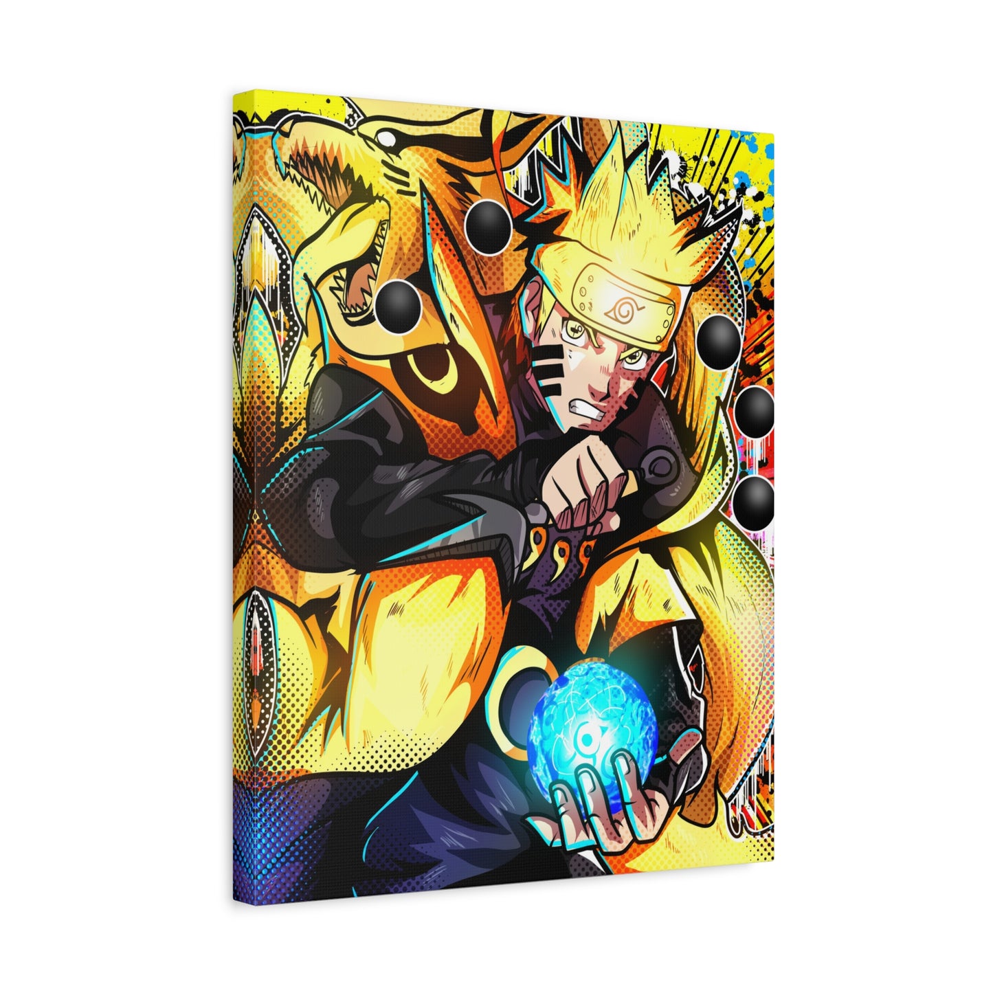 Maxed tailed beast canvas