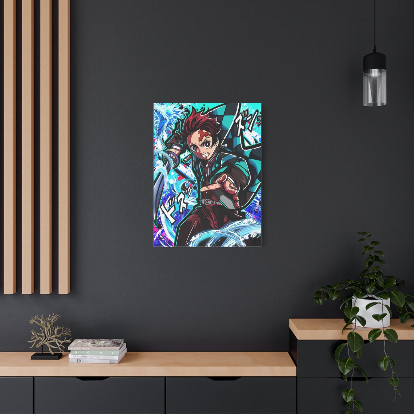 Ways of water canvas