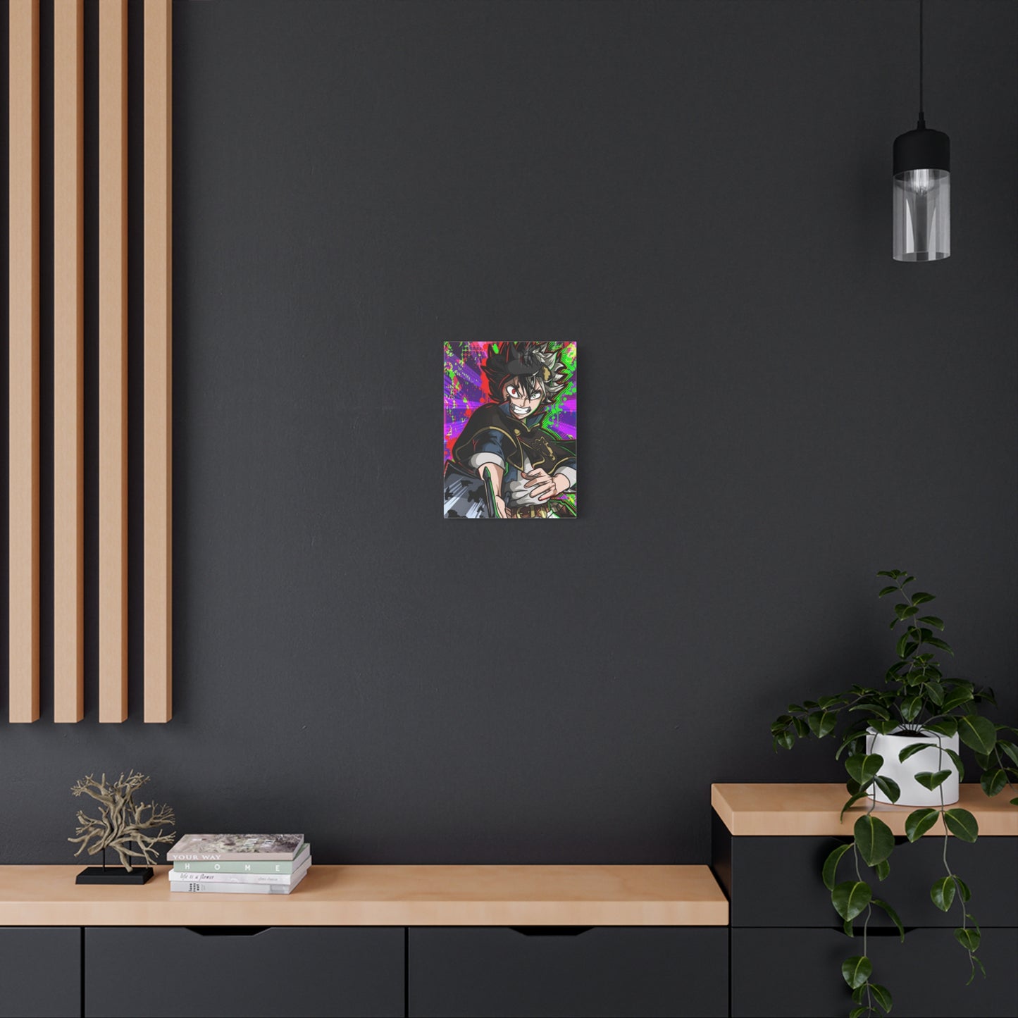 Demon wizard canvas