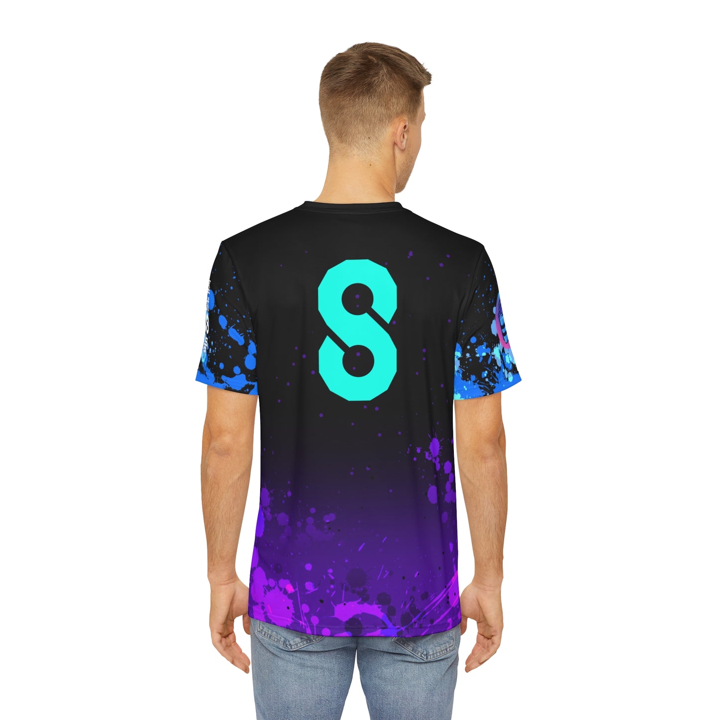 8th monster all over print shirt
