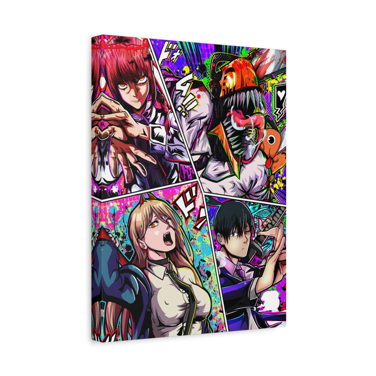 Devil Hunting troop canvas
