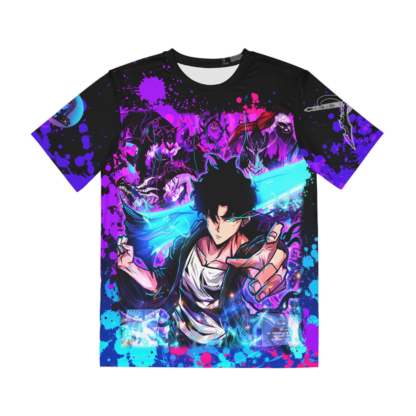 Summoning all over print shirt