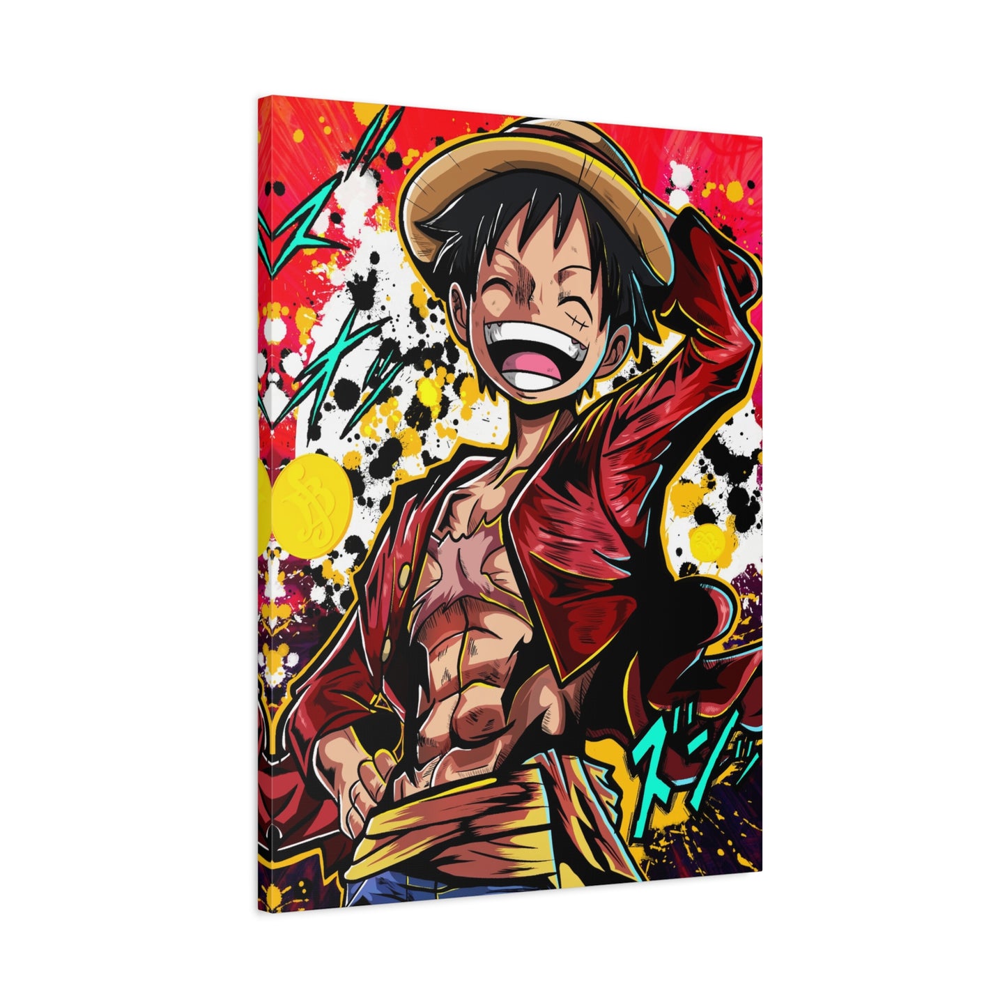 Straw hat hero canvas
