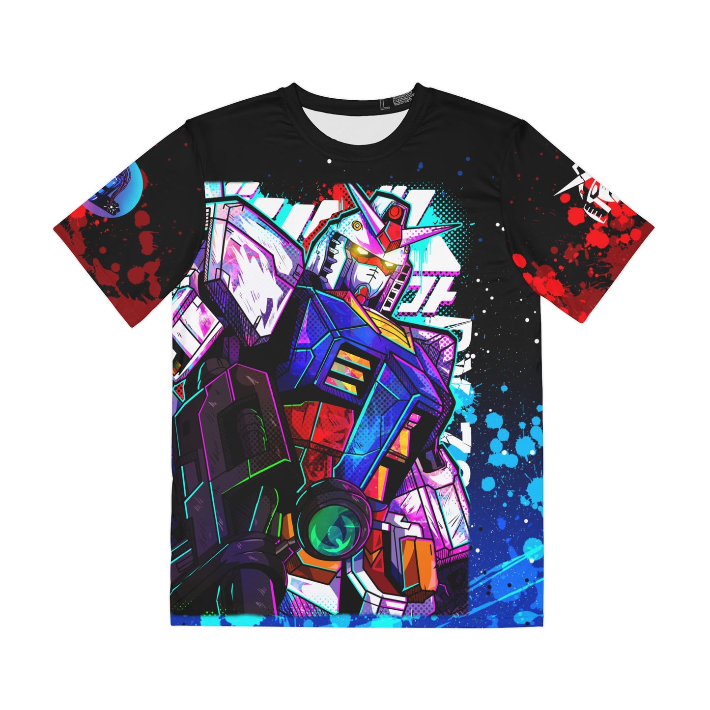 Mighty Mech all over print shirt