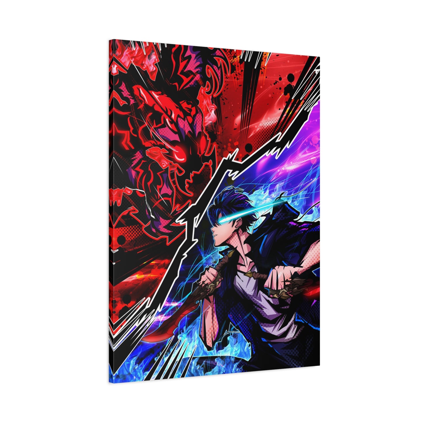 Battle 100 canvas