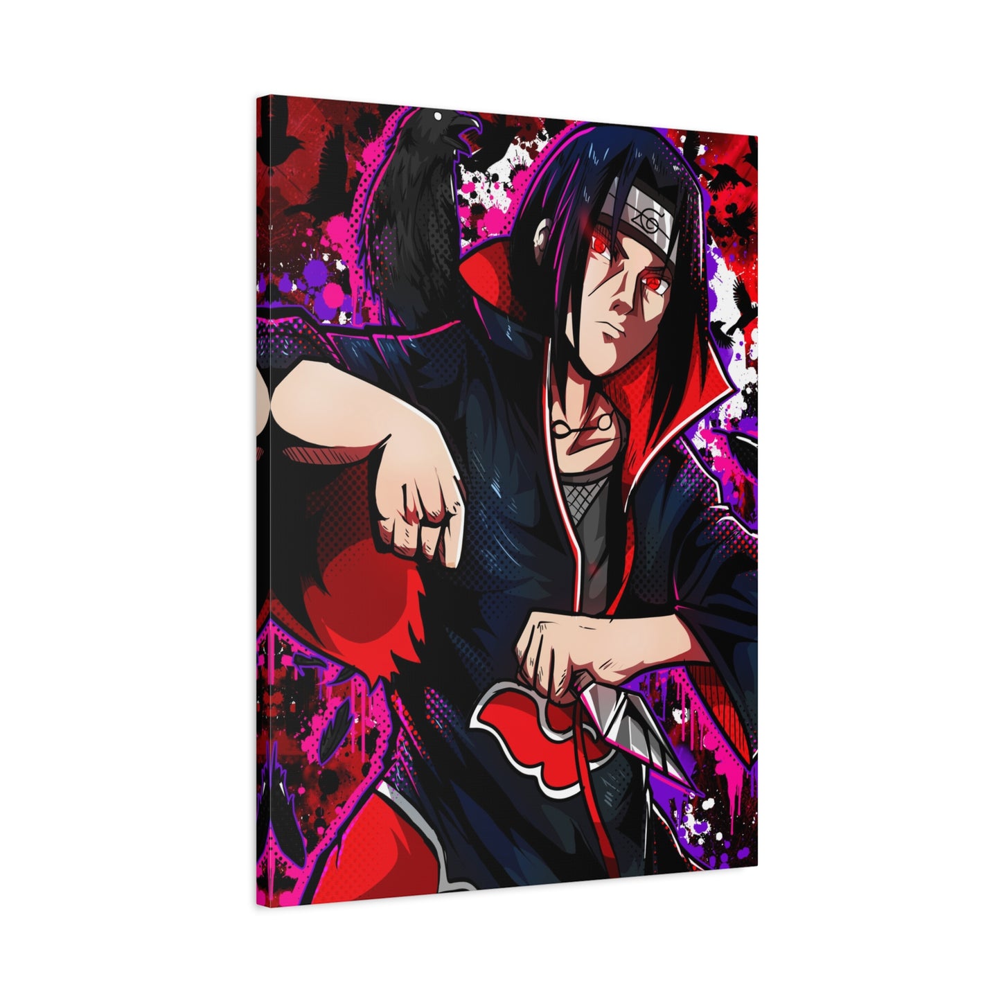 Crow assassin canvas