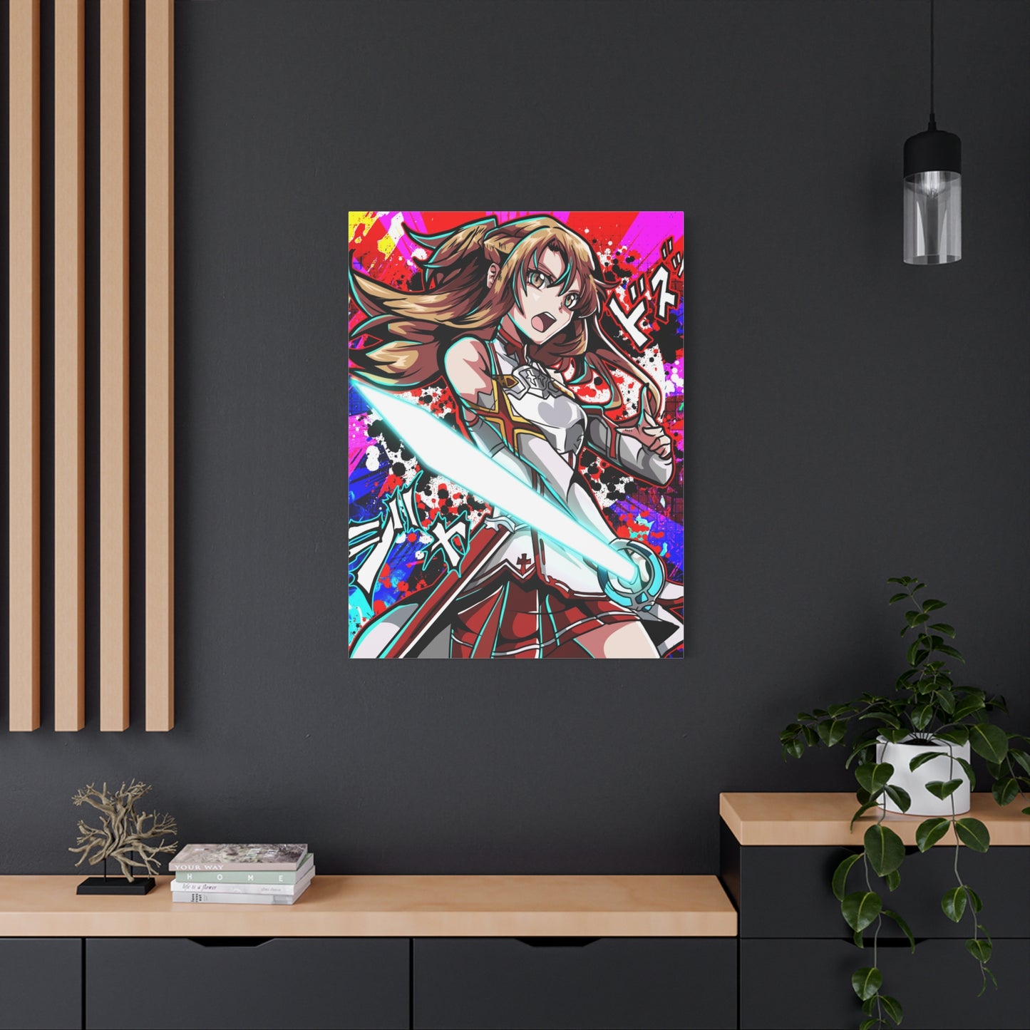 The sword goddess canvas
