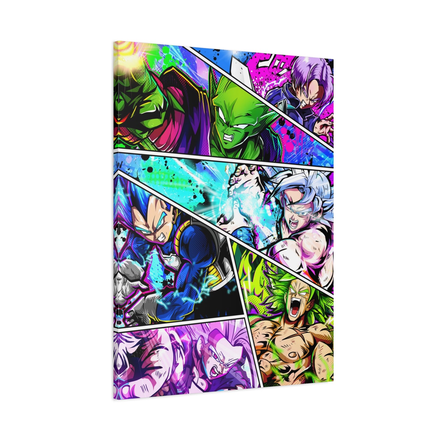 Gods colide canvas