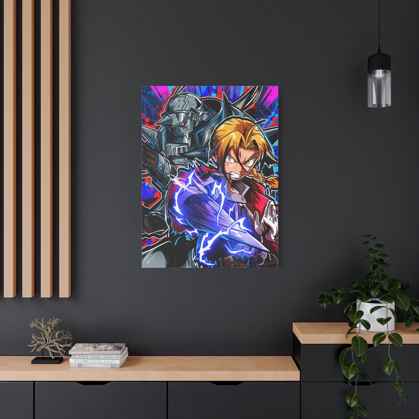 Fully metal brothers canvas