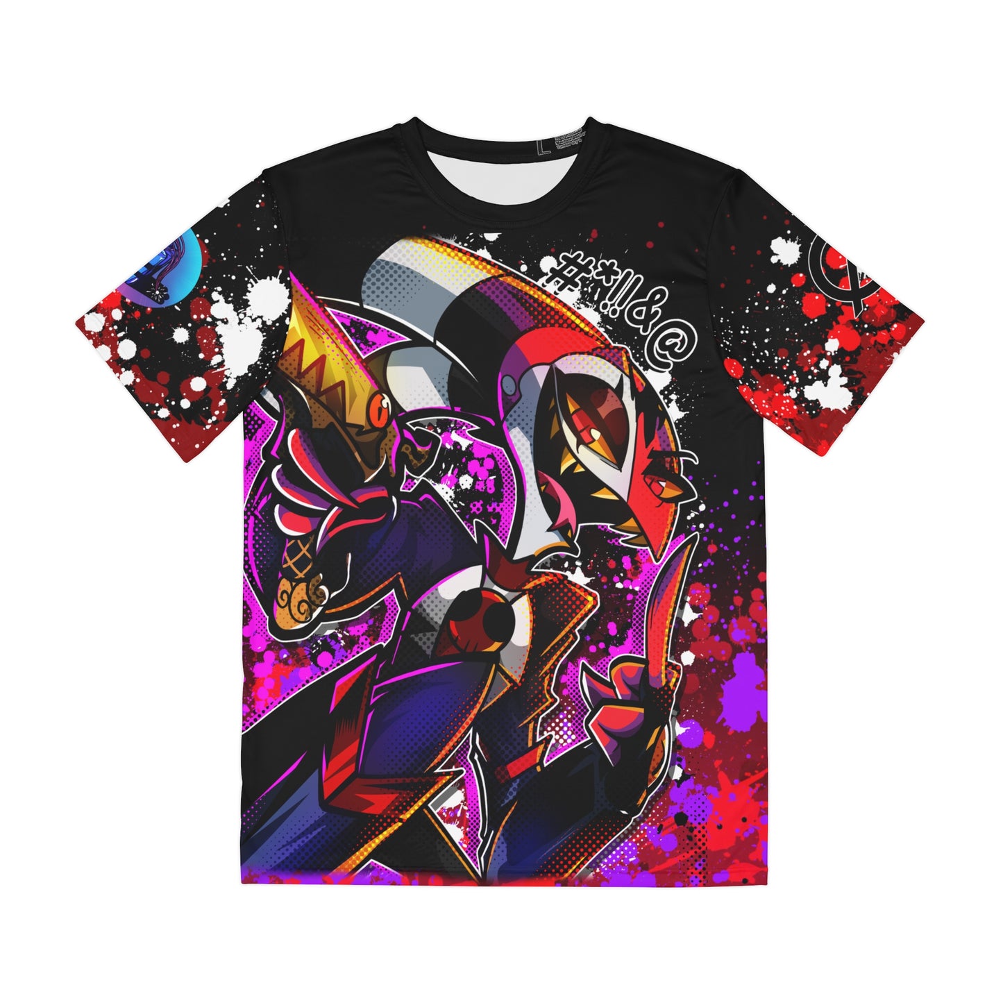 Silent O all over print shirt